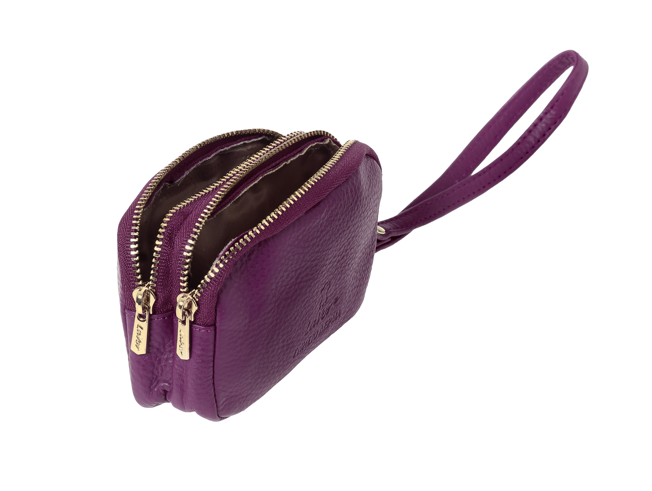 Γυναικείο Δερμάτινο Πορτοφόλι Lavor 5990 μωβ Γυναικείο Δερμάτινο Πορτοφόλι Lavor 5990 μωβ