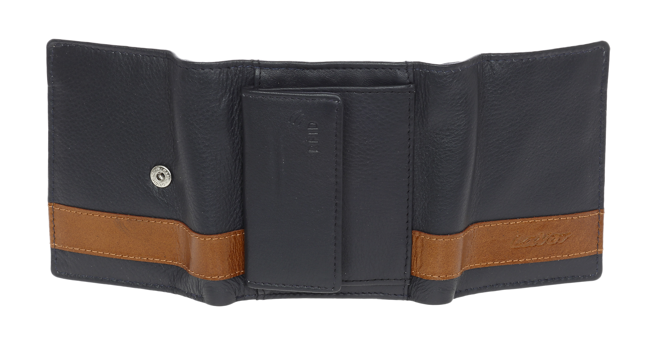 LaVor 1-3301 Ανδρικό Δερμάτινο Πορτοφόλι με RFID Μπλε LaVor 1-3301 Ανδρικό Δερμάτινο Πορτοφόλι με RFID Μπλε