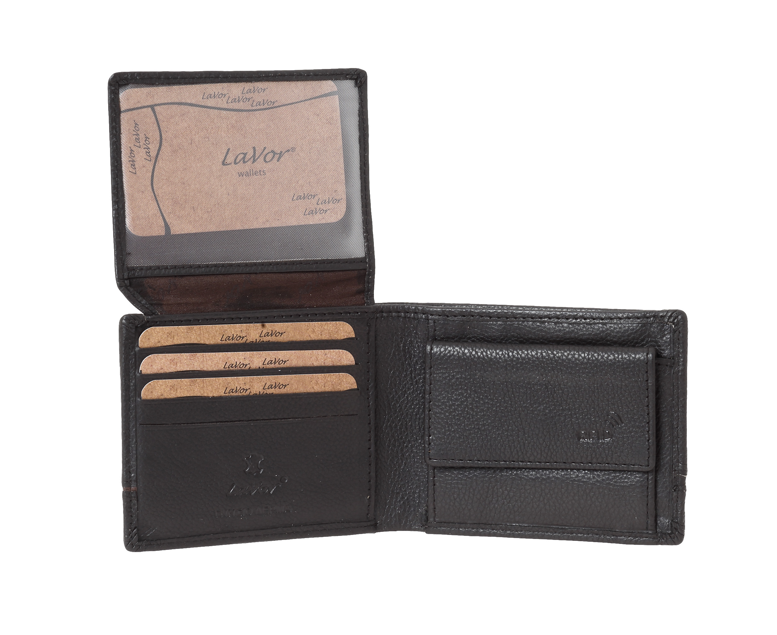 LaVor 1-3809 Ανδρικό Δερμάτινο Πορτοφόλι με RFID Μπλε LaVor 1-3809 Ανδρικό Δερμάτινο Πορτοφόλι με RFID Μπλε