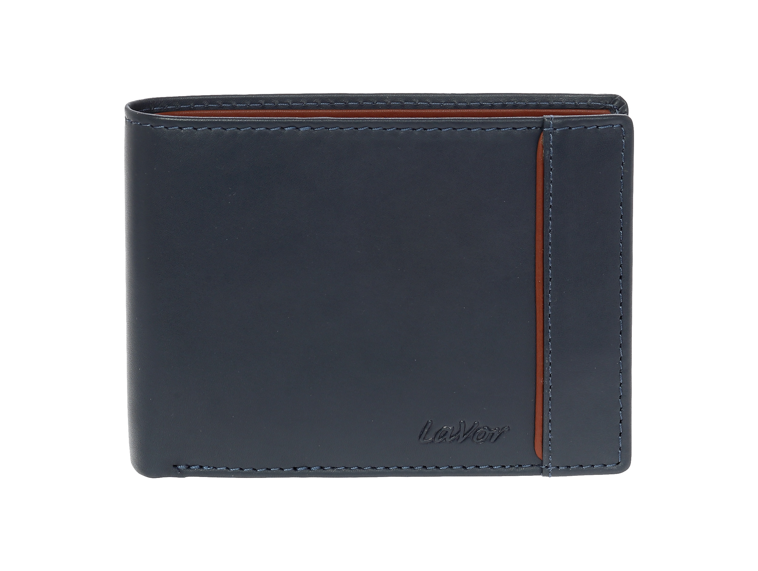 LaVor 1-5114 Ανδρικό Δερμάτινο Πορτοφόλι Μπλε