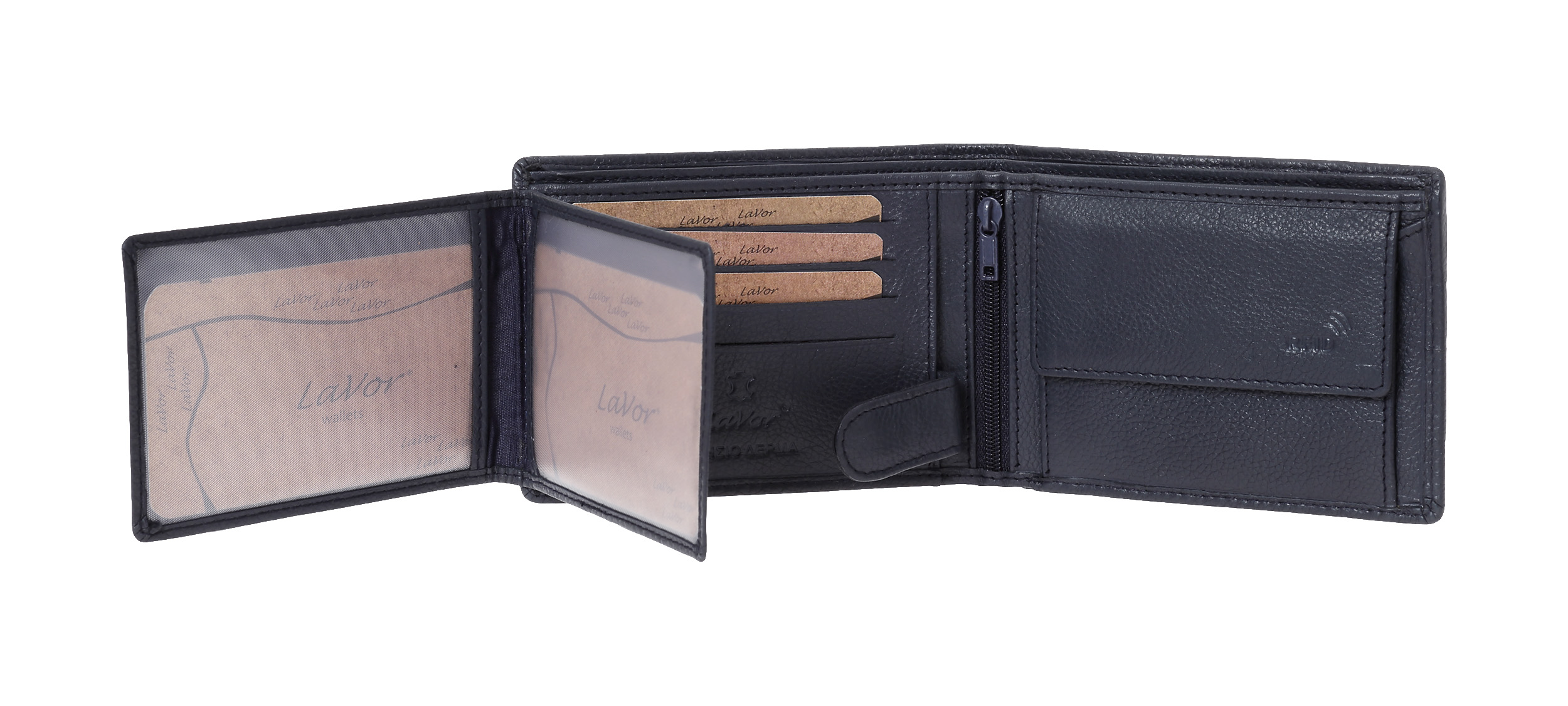 LaVor 1-3819 Ανδρικό Δερμάτινο Πορτοφόλι με RFID Μπλε LaVor 1-3819 Ανδρικό Δερμάτινο Πορτοφόλι με RFID Μπλε