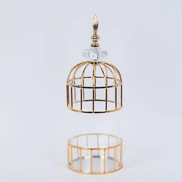 ΦΑΝΑΡΙ ΚΛΟΥΒΙ ΜΕΤΑΛΛΙΚΟ ΧΡΥΣΟ 13x28cm