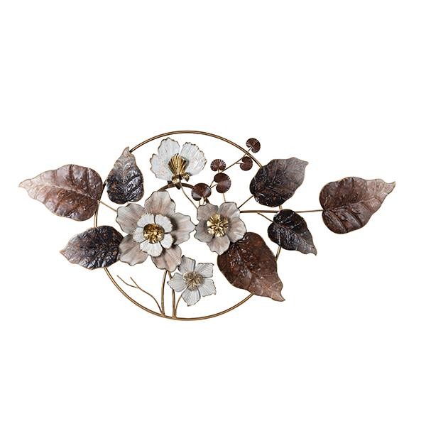 ΔΙΑΚΟΣΜΗΤΙΚΟ ΛΟΥΛΟΥΔΙΑ ΜΕΤΑΛΛΙΚΟ ΜΠΛΕ – ΡΟΖ- ΑΣΠΡΟ 115.5x7x58cm