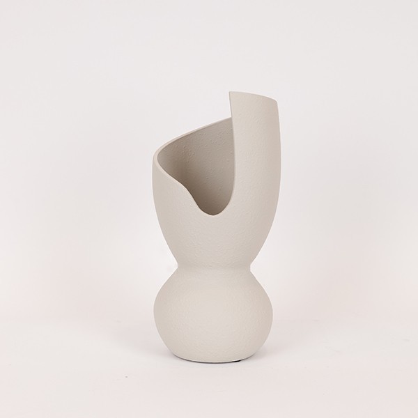 ΒΑΖΟ ΚΕΡΑΜΙΚΟ ΜΠΕΖ 17x17x35cm