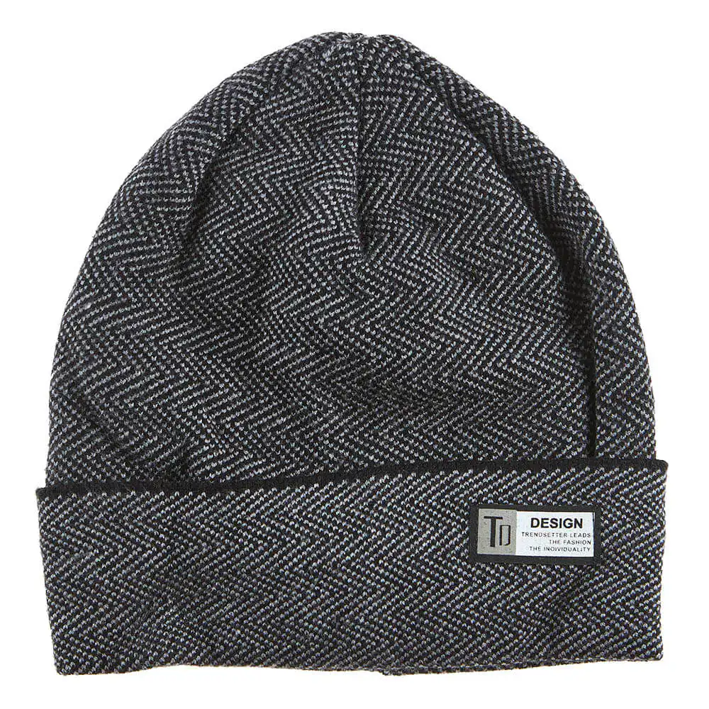 VERDE ΑΝΔΡΙΚΟΣ ΣΚΟΥΦΟΣ ONE SIZE 60-0023 ΜΑΥΡΟ