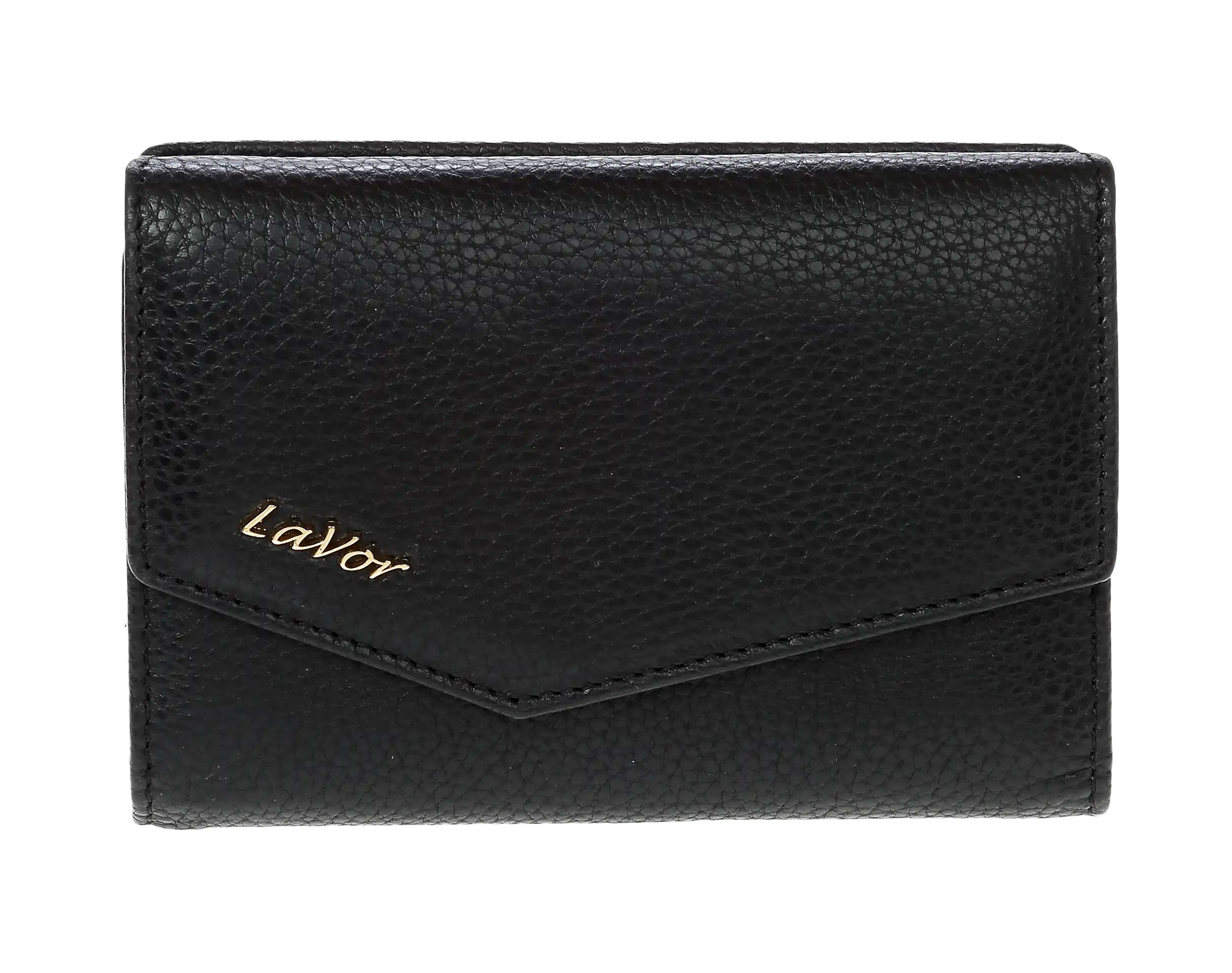 Γυναικείο Δερμάτινο Πορτοφόλι Lavor 6000 μαύρο