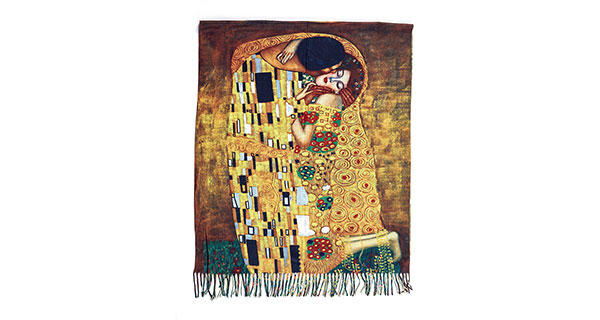 Sequoia Γυναικεία Πασμίνα Gustav Klimt - Το Φιλί