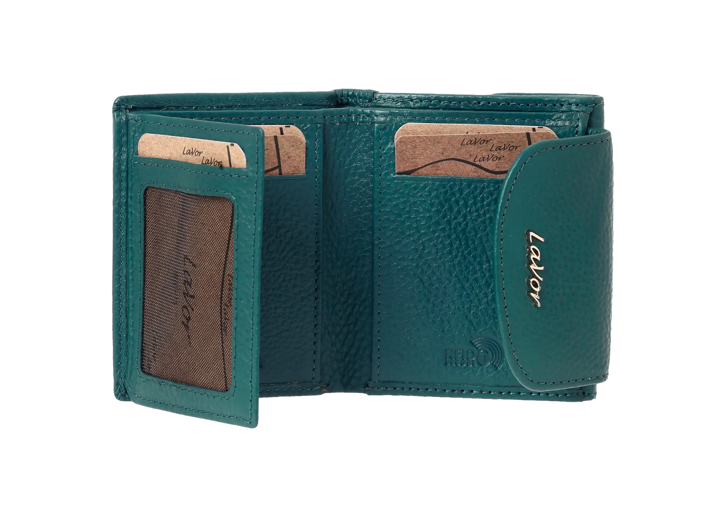 Γυναικείο Δερμάτινο Πορτοφόλι Lavor 6024 μπλε Γυναικείο Δερμάτινο Πορτοφόλι Lavor 6024 μπλε