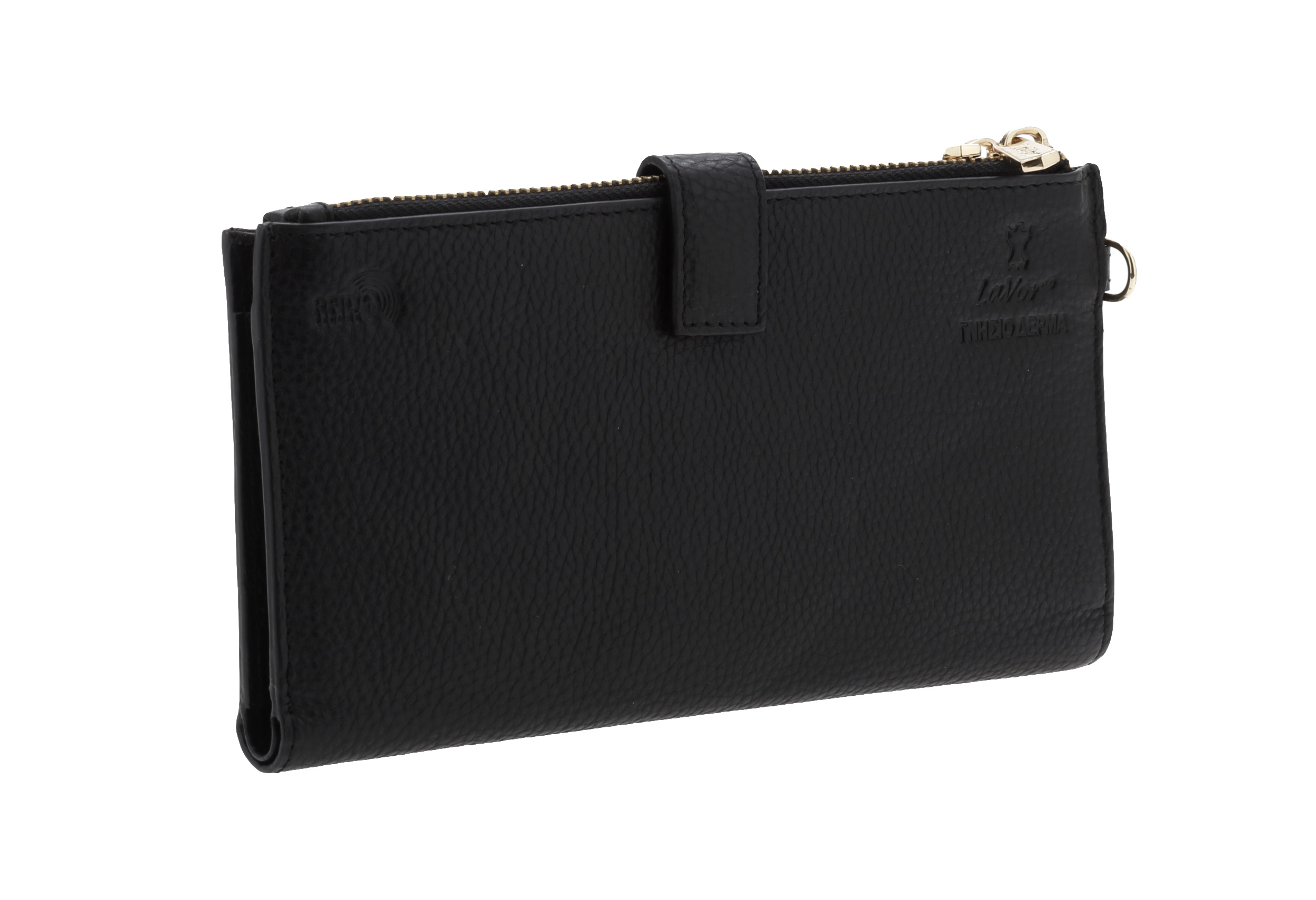 Γυναικείο Δερμάτινο Πορτοφόλι Lavor 6047 μαύρο