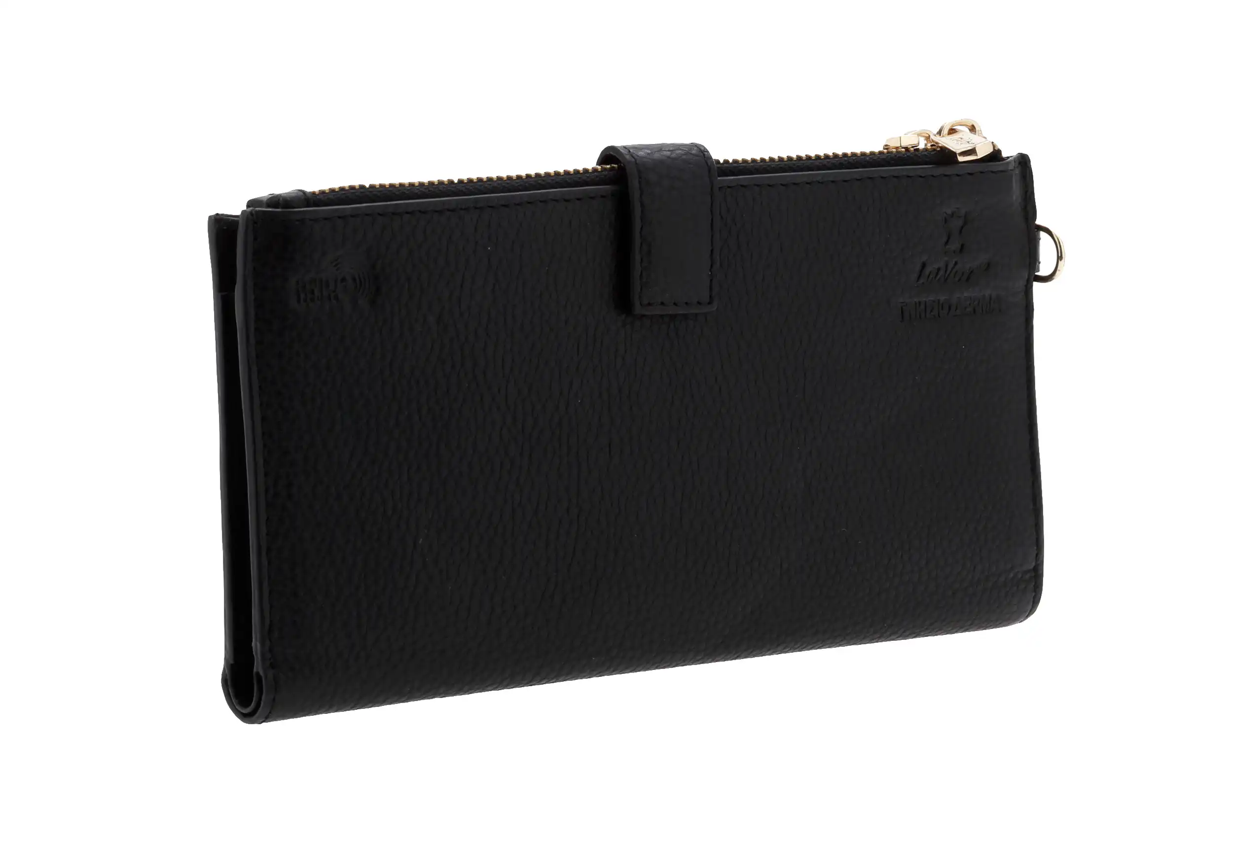 Γυναικείο Δερμάτινο Πορτοφόλι Lavor 6047 μαύρο