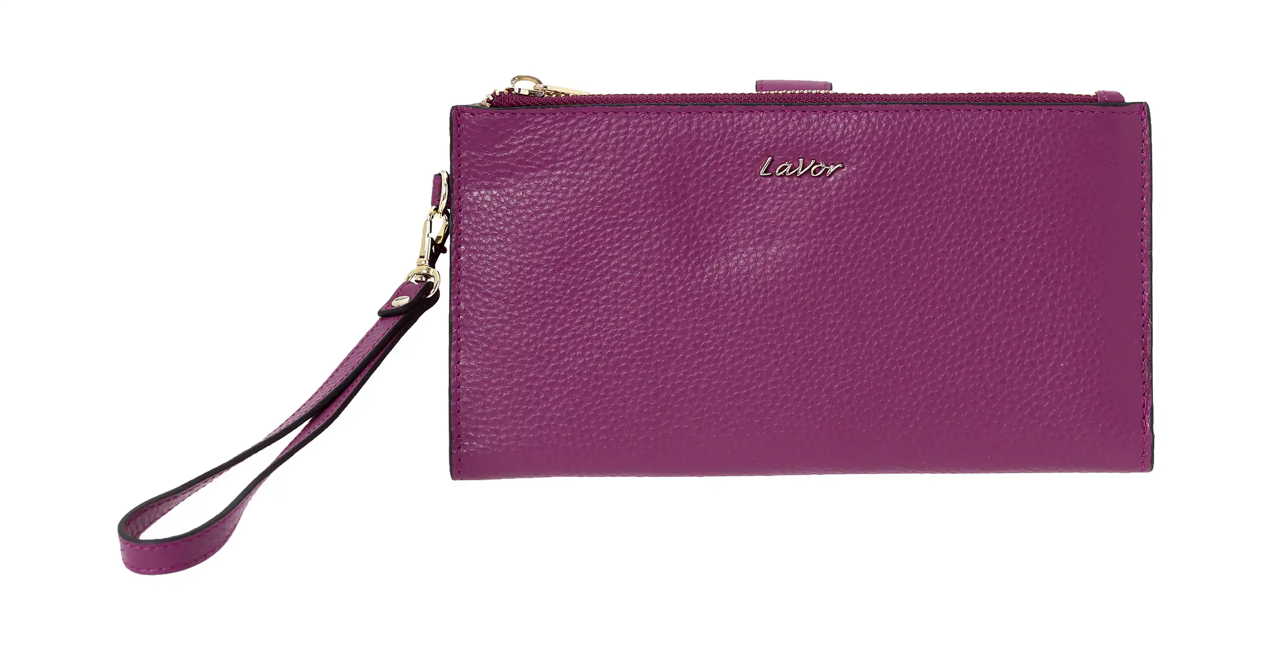 Γυναικείο Δερμάτινο Πορτοφόλι Lavor 6047 μωβ