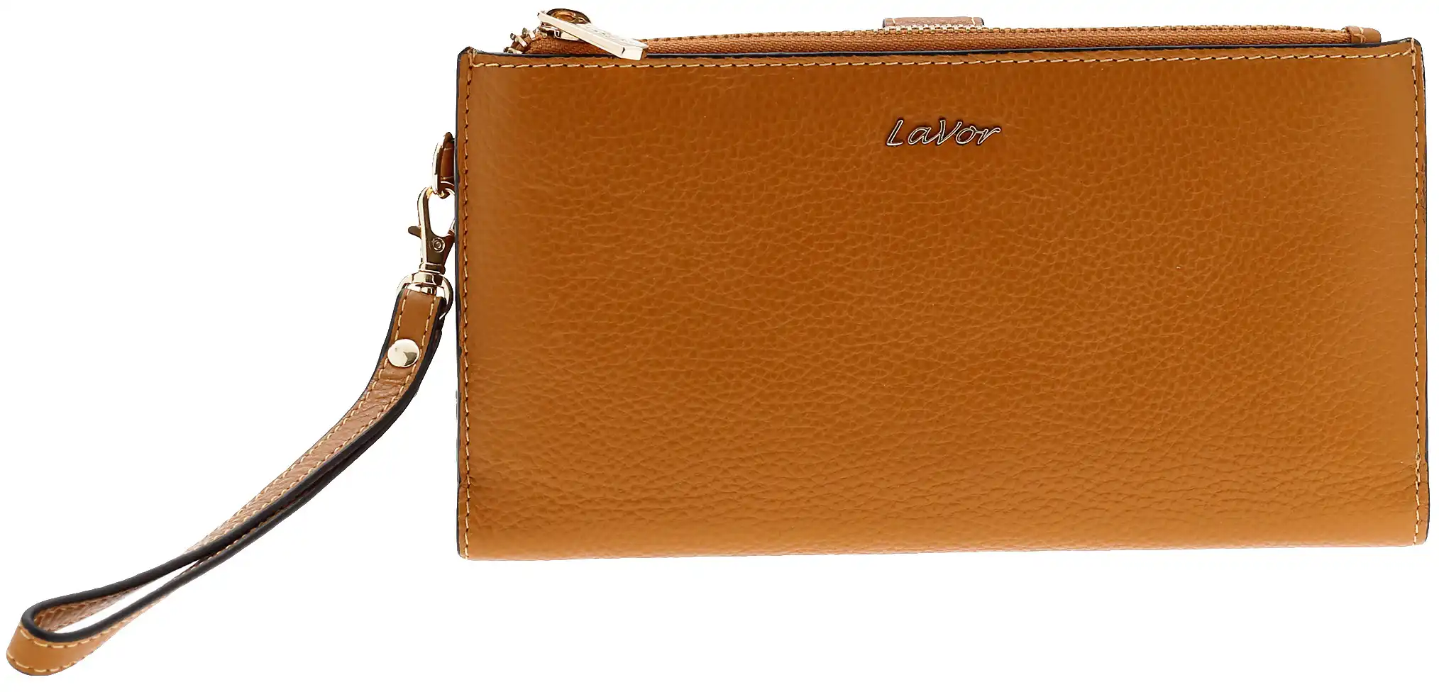 Γυναικείο Δερμάτινο Πορτοφόλι Lavor 6047 ταμπά