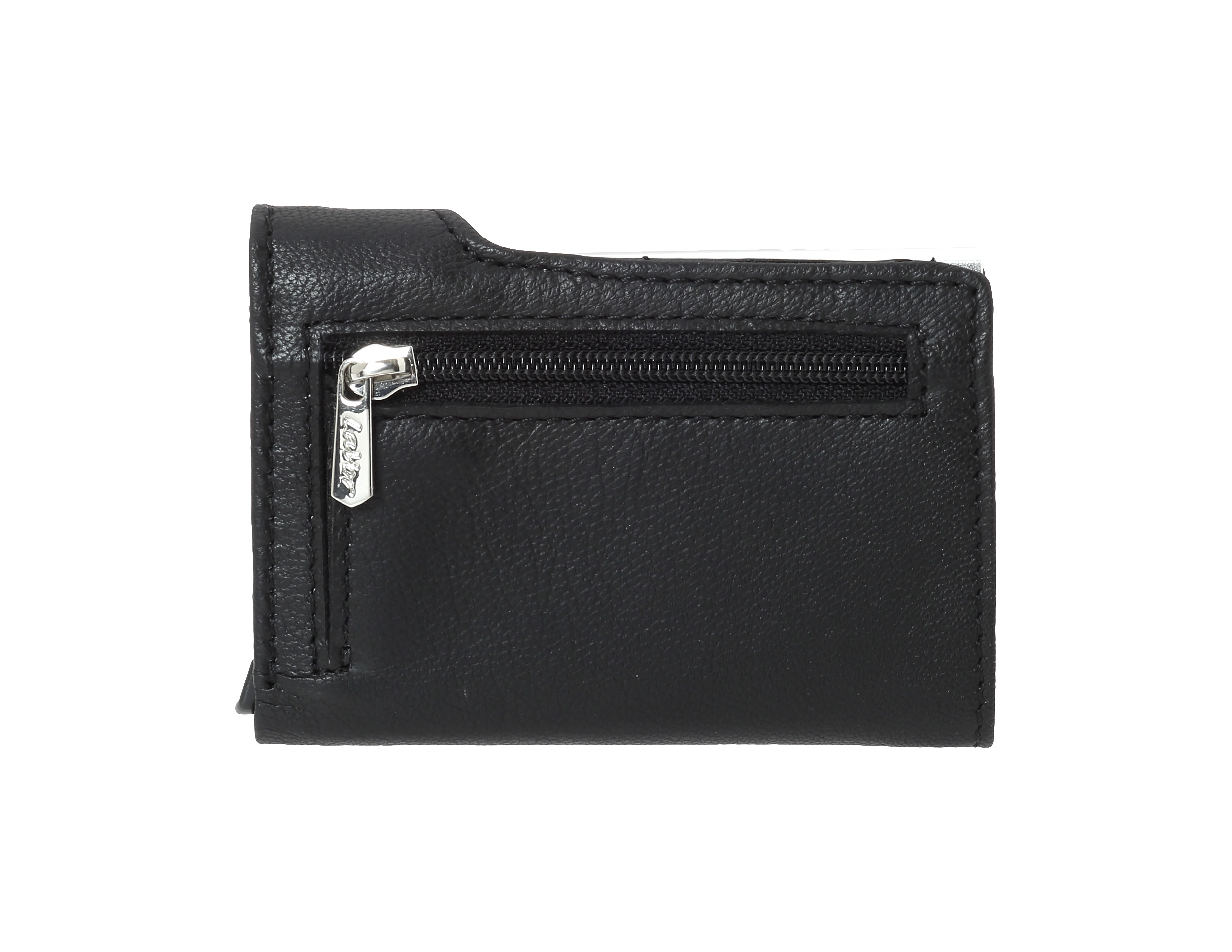 Δερμάτινη Καρτοθήκη με εξωτερικό κλιπ Lavor 6061 μαύρο