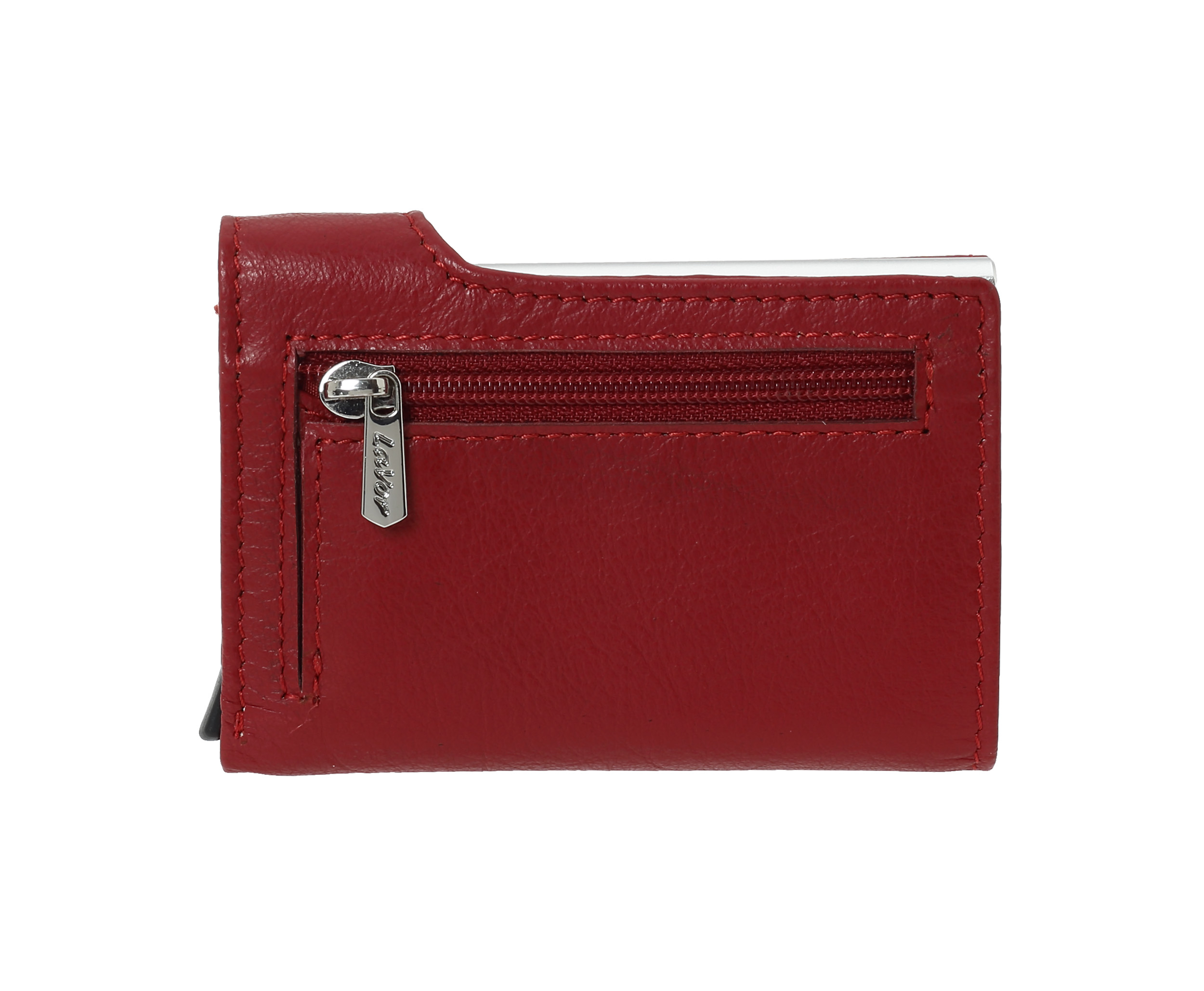 Δερμάτινη Καρτοθήκη με εξωτερικό κλιπ Lavor 6061 κόκκινο Δερμάτινη Καρτοθήκη με εξωτερικό κλιπ Lavor 6061 κόκκινο