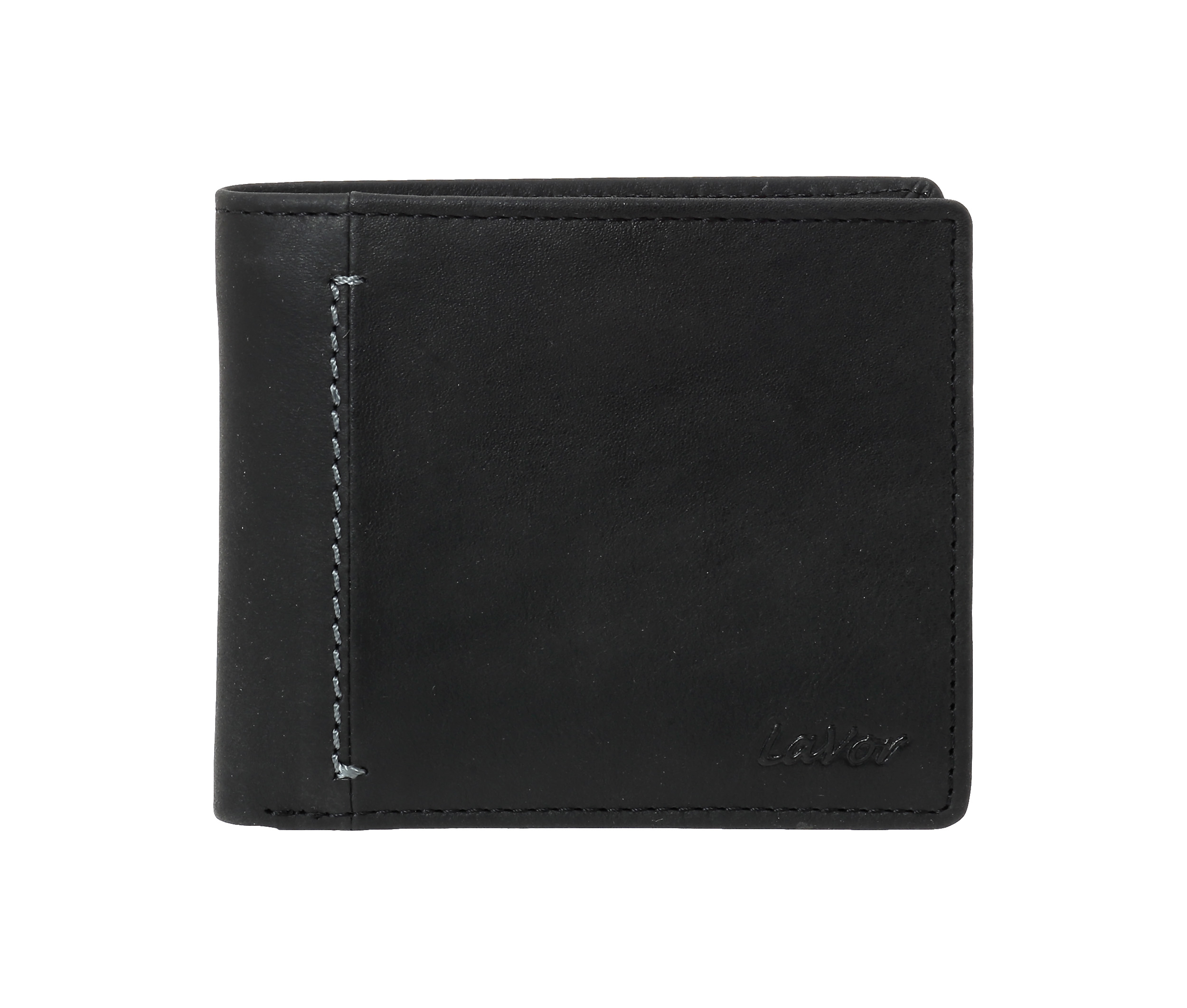 Ανδρικό Δερμάτινο Πορτοφόλι Lavor 6065 Μαύρο