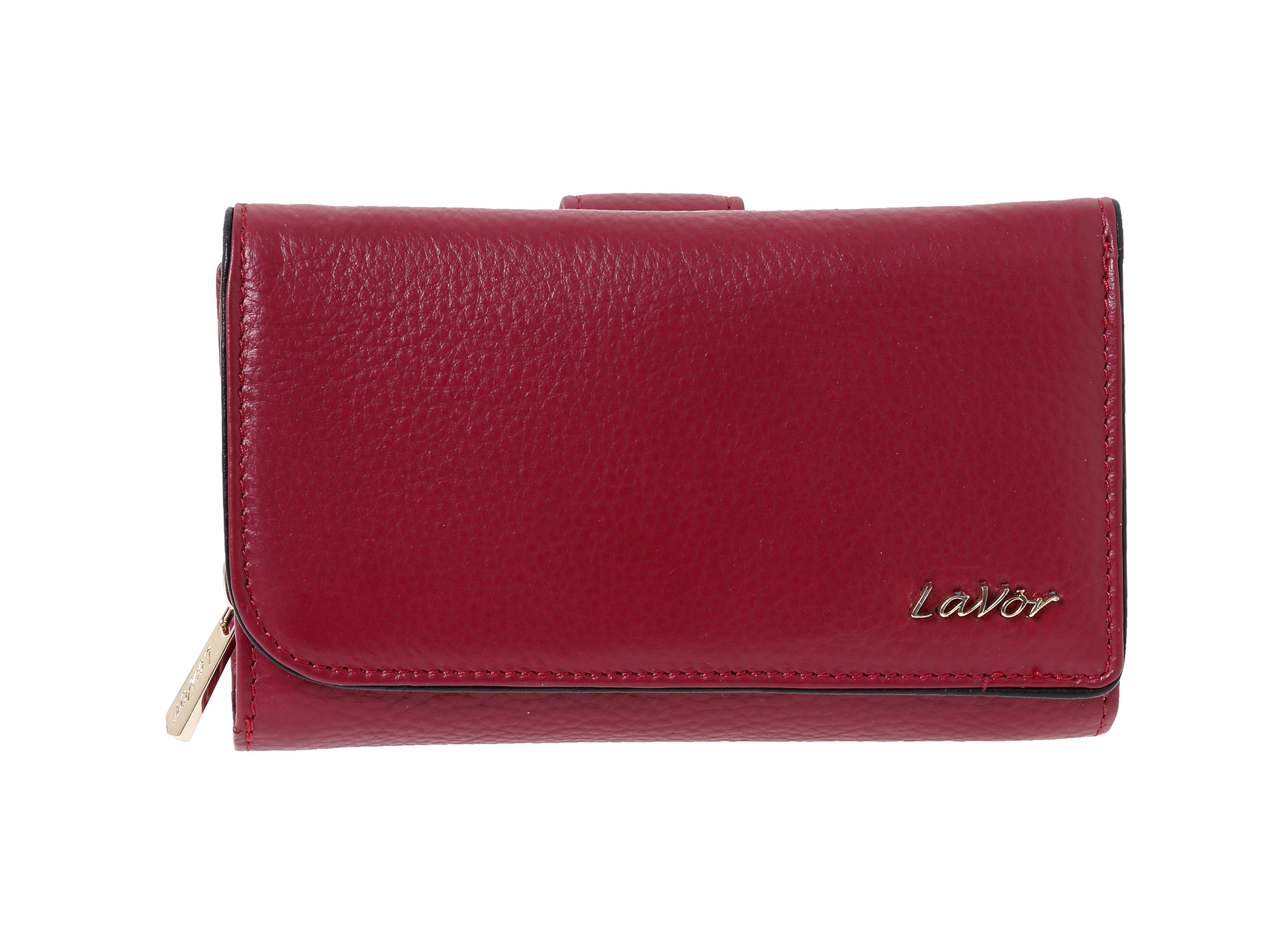 Γυναικείο Δερμάτινο Πορτοφόλι Lavor 6076 κόκκινο