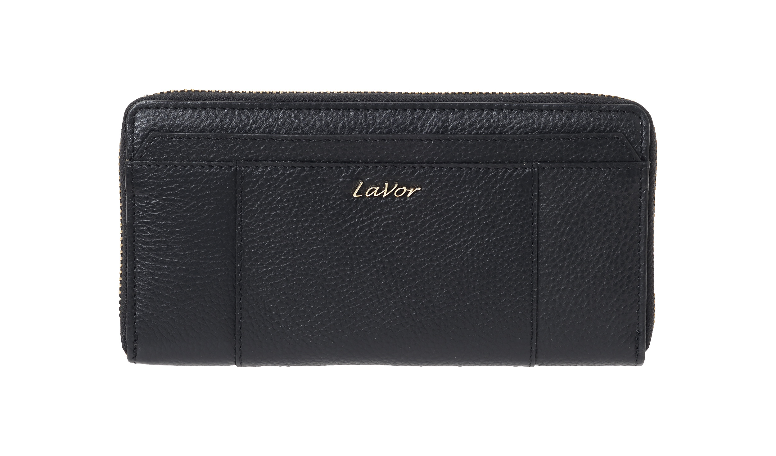 Γυναικείο Δερμάτινο Πορτοφόλι Lavor 6077 μαύρο