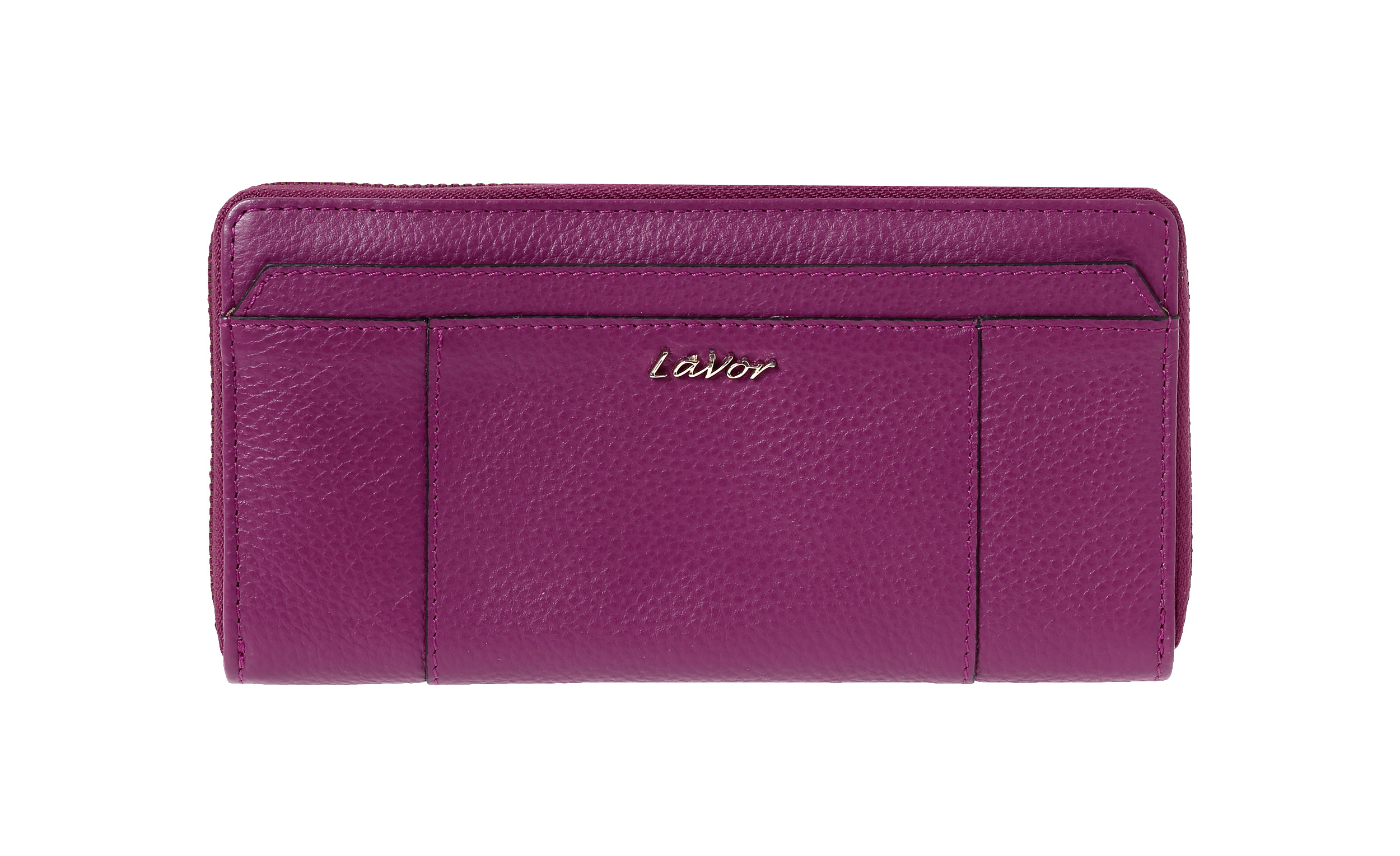 Γυναικείο Δερμάτινο Πορτοφόλι Lavor 6077 μωβ Γυναικείο Δερμάτινο Πορτοφόλι Lavor 6077 μωβ