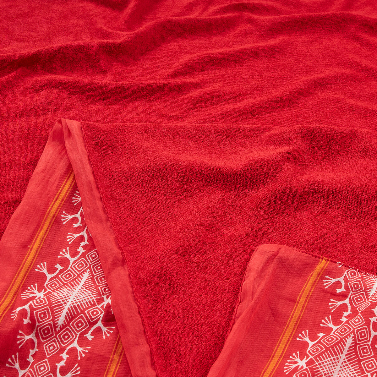 Verde Γυναικεία Πετσέτα Θαλάσσης 61-0003 Cotton 50% Ινδίας Πολύχρωμο