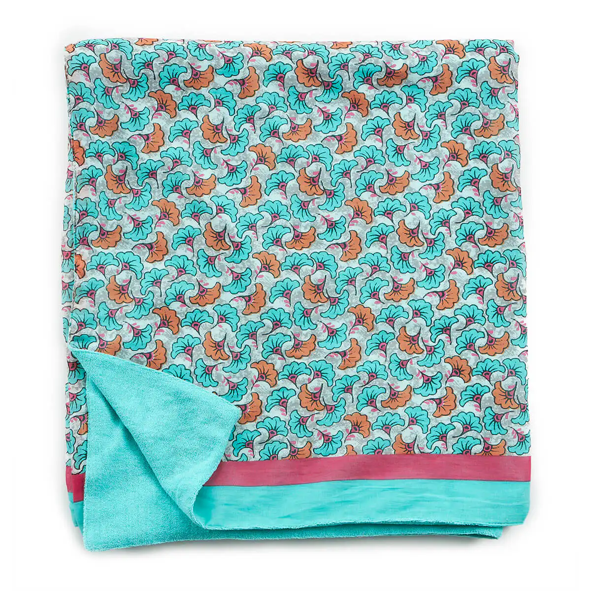 Verde Γυναικεία Πετσέτα Θαλλάσης 61-0005 Cotton 50% Ινδίας Πολύχρωμο