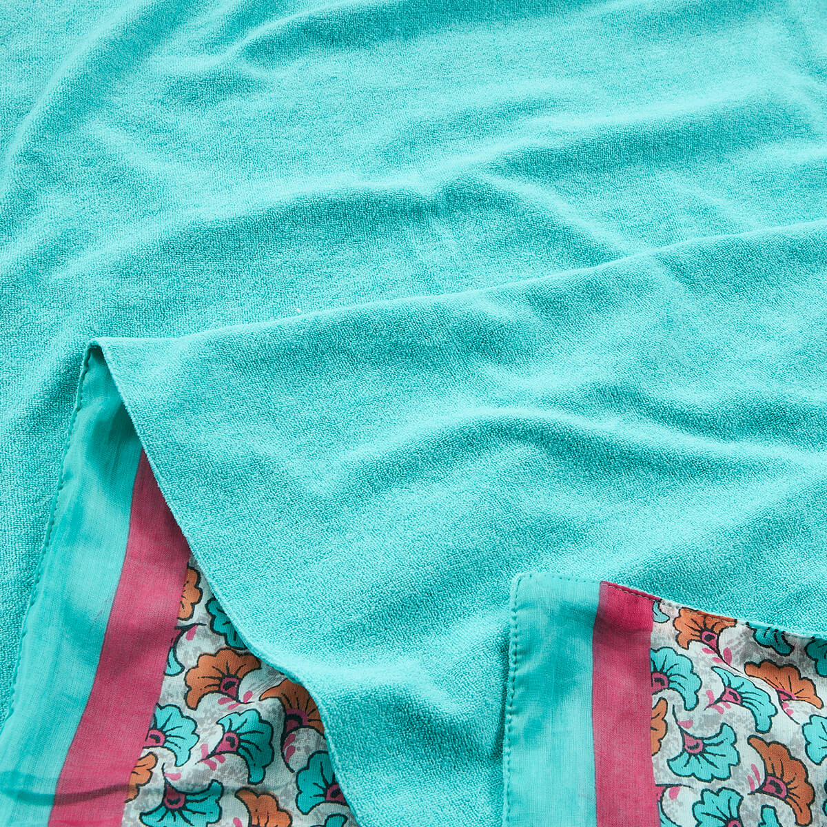 Verde Γυναικεία Πετσέτα Θαλλάσης 61-0005 Cotton 50% Ινδίας Πολύχρωμο