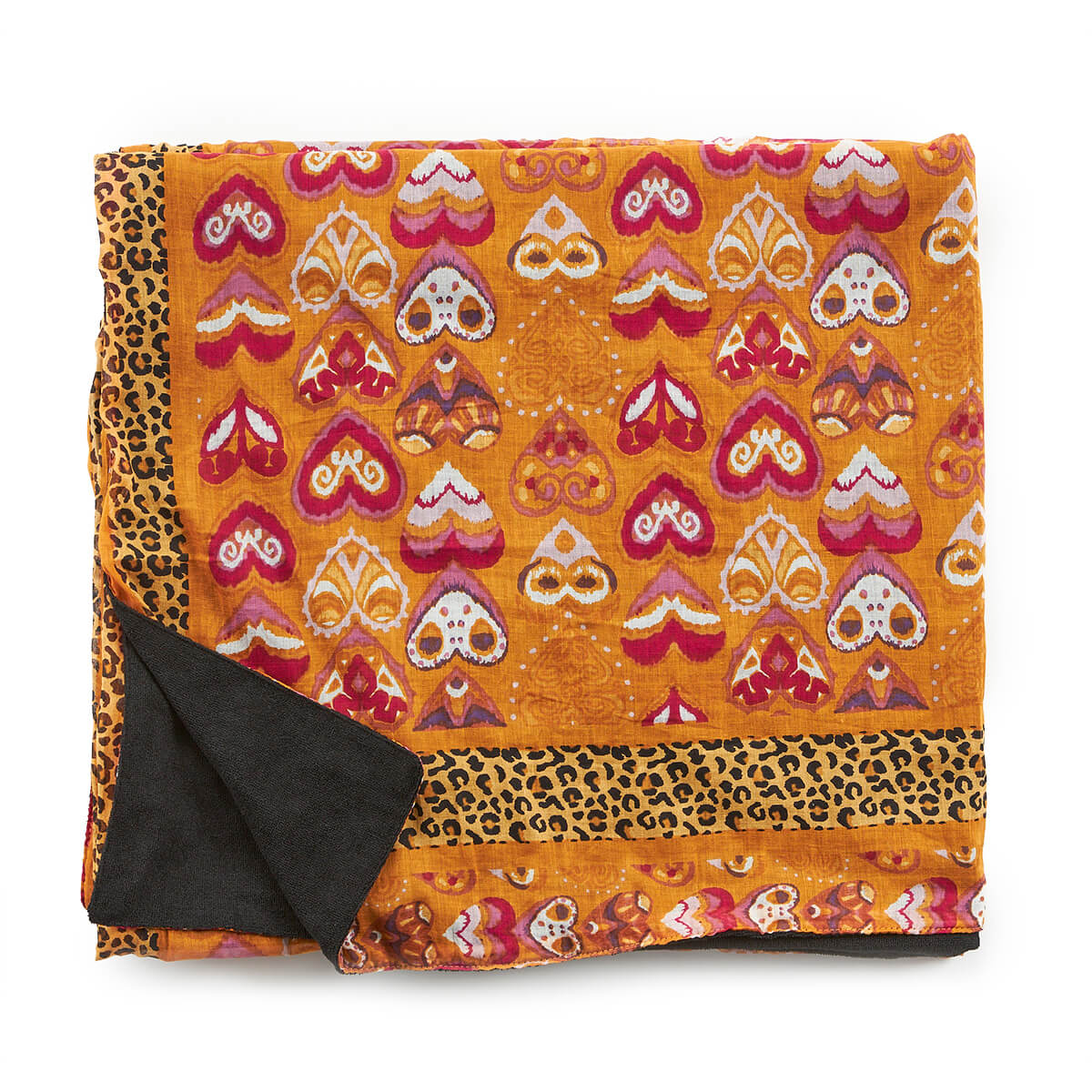 Verde Γυναικεία Πετσέτα Θαλάσσης 61-0012 Cotton 50% Ινδίας Πολύχρωμο