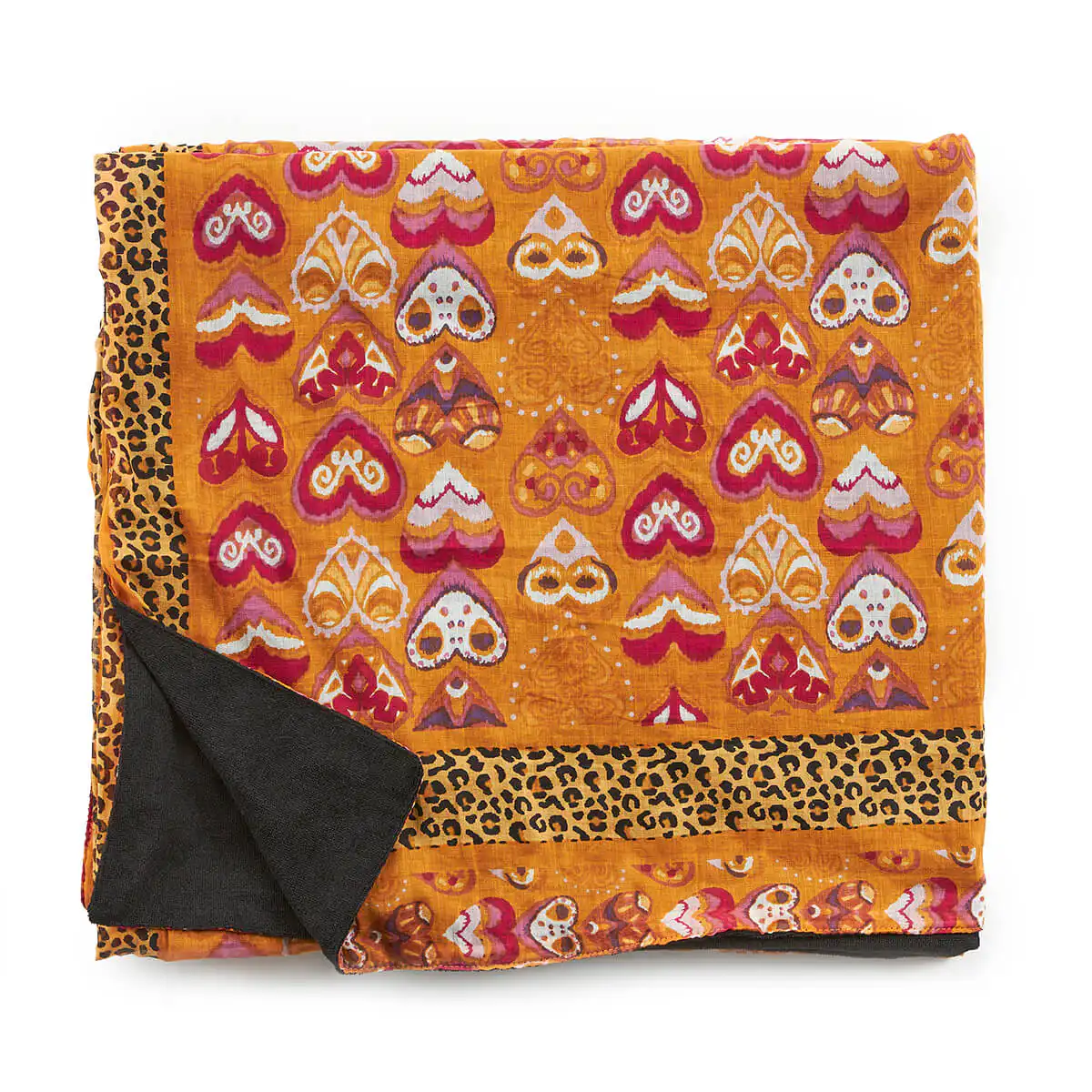 Verde Γυναικεία Πετσέτα Θαλάσσης 61-0012 Cotton 50% Ινδίας Πολύχρωμο