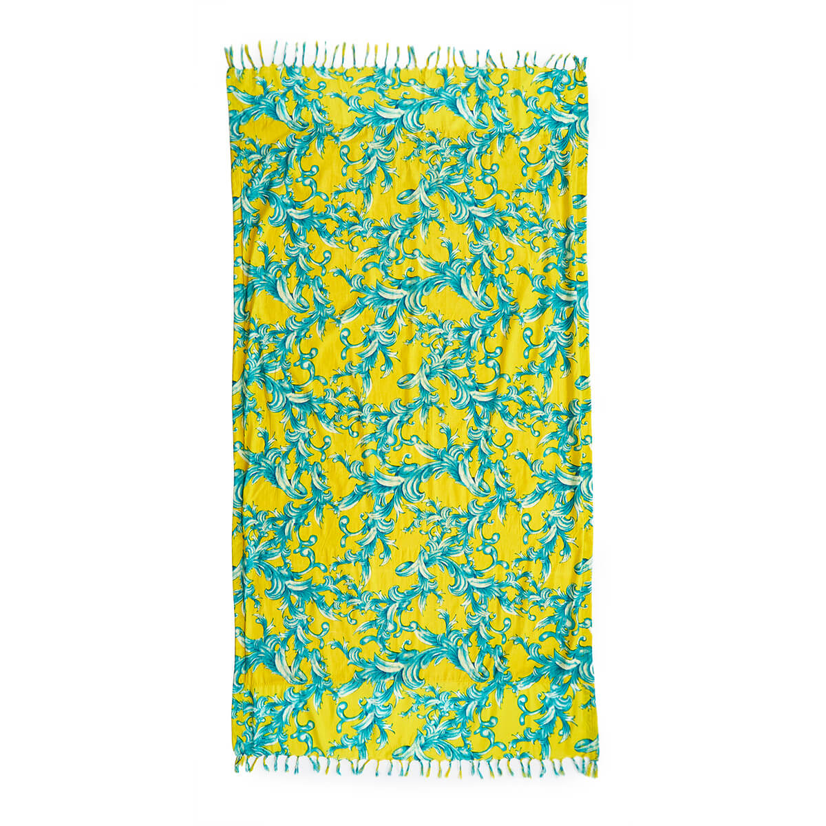 Verde Γυναικεία Πετσέτα Θαλάσσης 61-0020 Cotton Ινδίας Πολύχρωμο