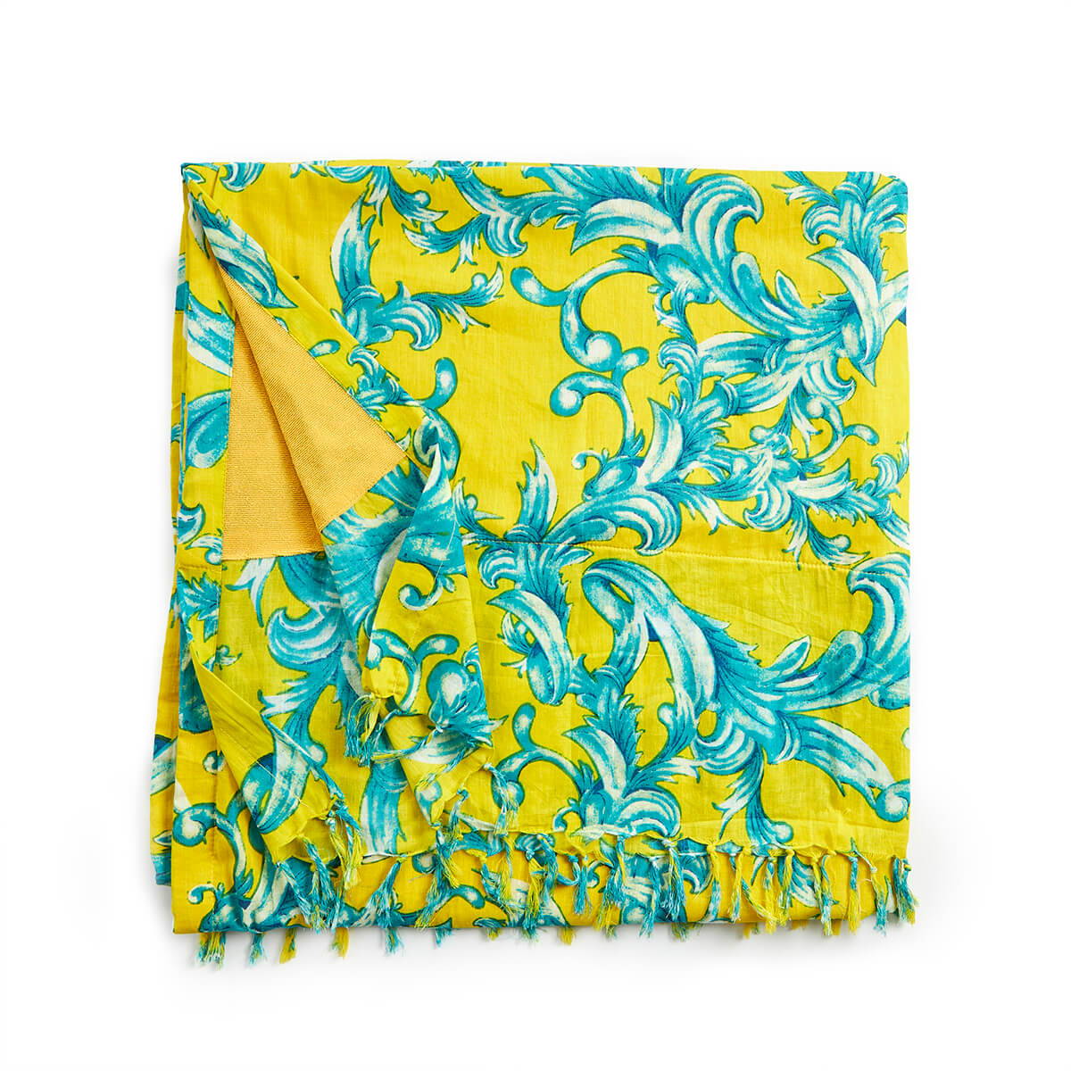 Verde Γυναικεία Πετσέτα Θαλάσσης 61-0020 Cotton Ινδίας Πολύχρωμο