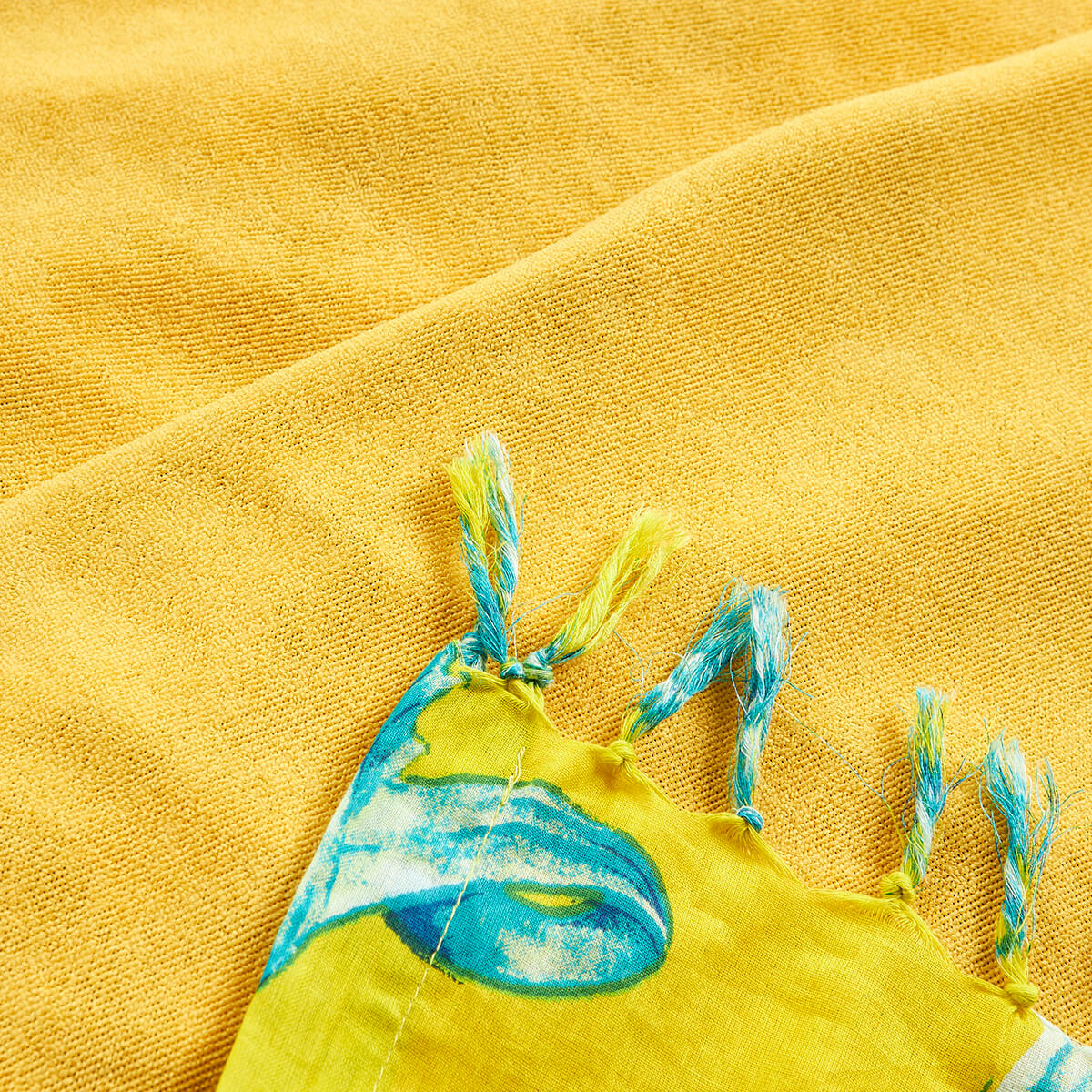 Verde Γυναικεία Πετσέτα Θαλάσσης 61-0020 Cotton Ινδίας Πολύχρωμο