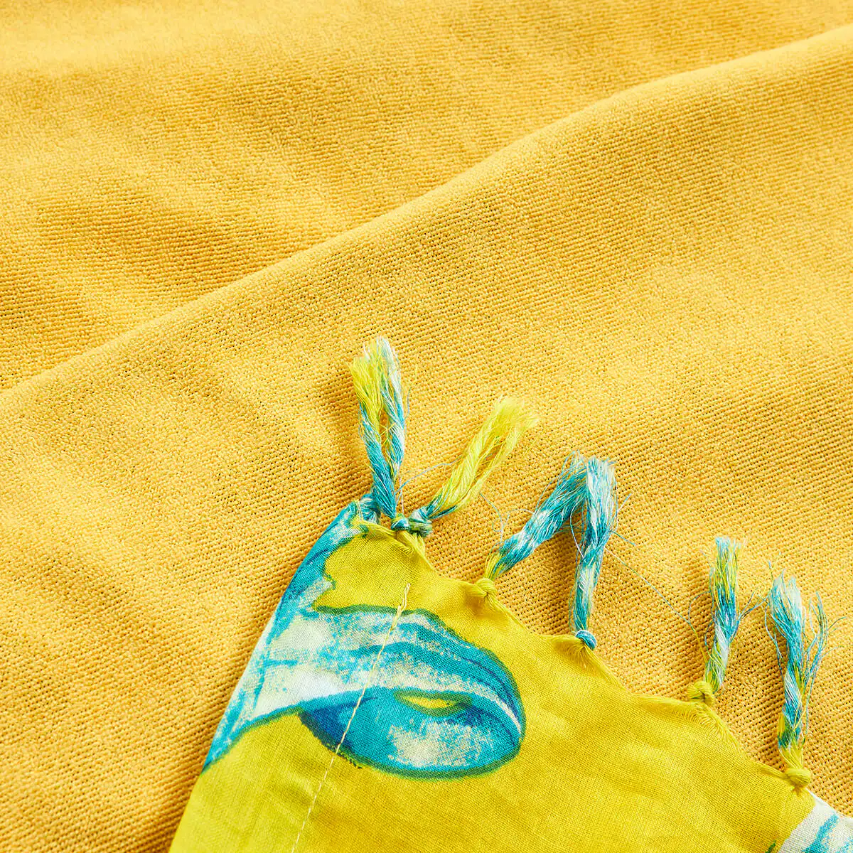 Verde Γυναικεία Πετσέτα Θαλάσσης 61-0020 Cotton Ινδίας Πολύχρωμο