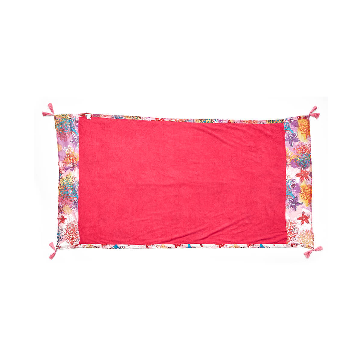 Verde Γυναικεία Πετσέτα Θαλάσσης 61-0024 Βαμβακερή Πολύχρωμο