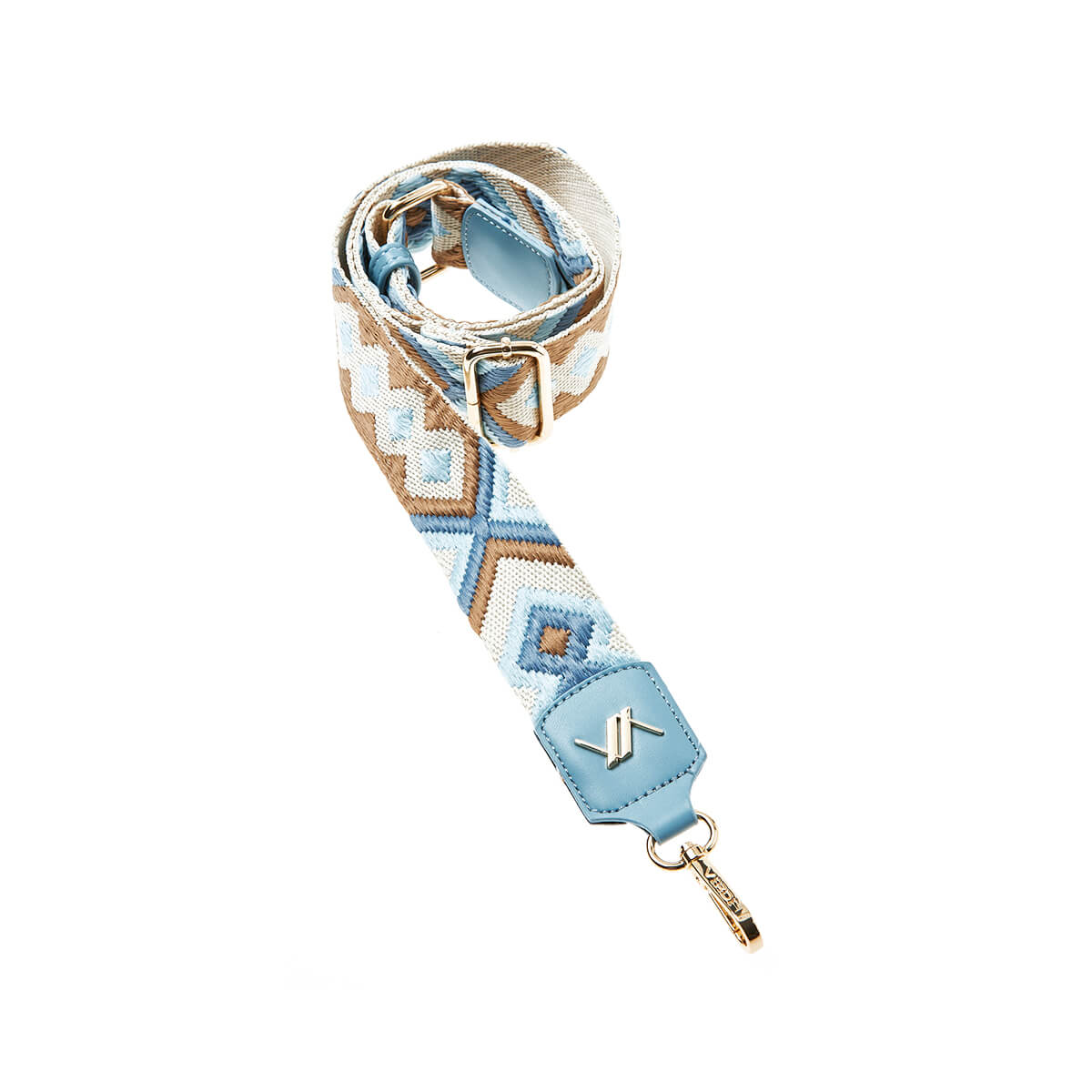 Verde Ιμάντας Τσαντών 64-0004 Μπλε