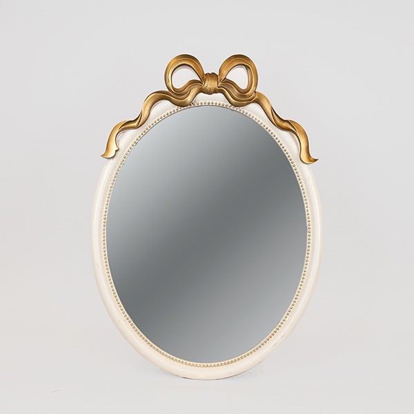 ΚΑΘΡΕΦΤΗΣ ΠΟΛΥΡΕΖΙΝ ΛΕΥΚΟΣ – ΧΡΥΣΟΣ 64.5x4x90cm