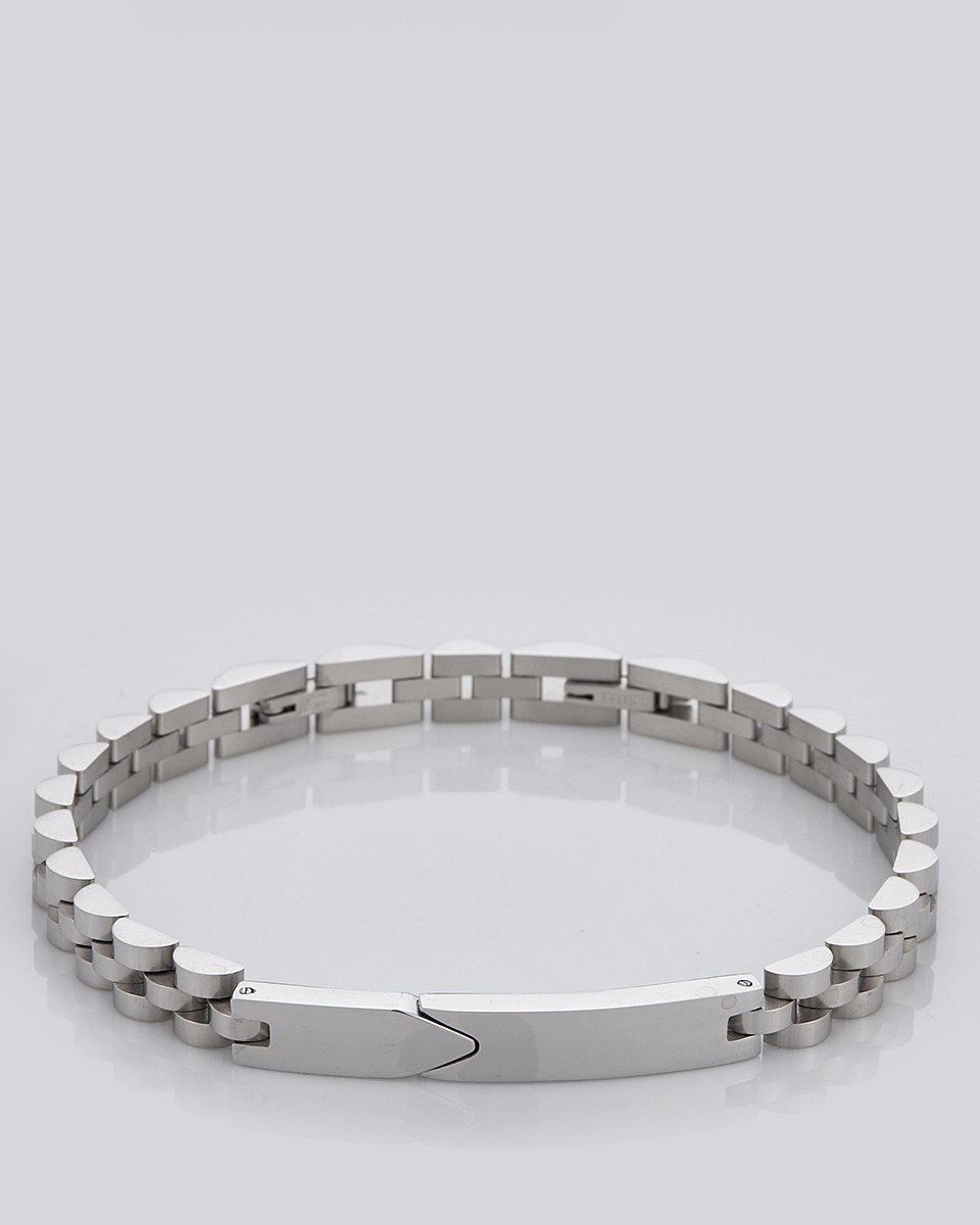 Sequoia Aνδρικό Βραχιόλι χειροπέδα από ανοξείδωτο ατσάλι ασημί SE-0696 Sequoia Aνδρικό Βραχιόλι χειροπέδα από ανοξείδωτο ατσάλι ασημί SE-0696