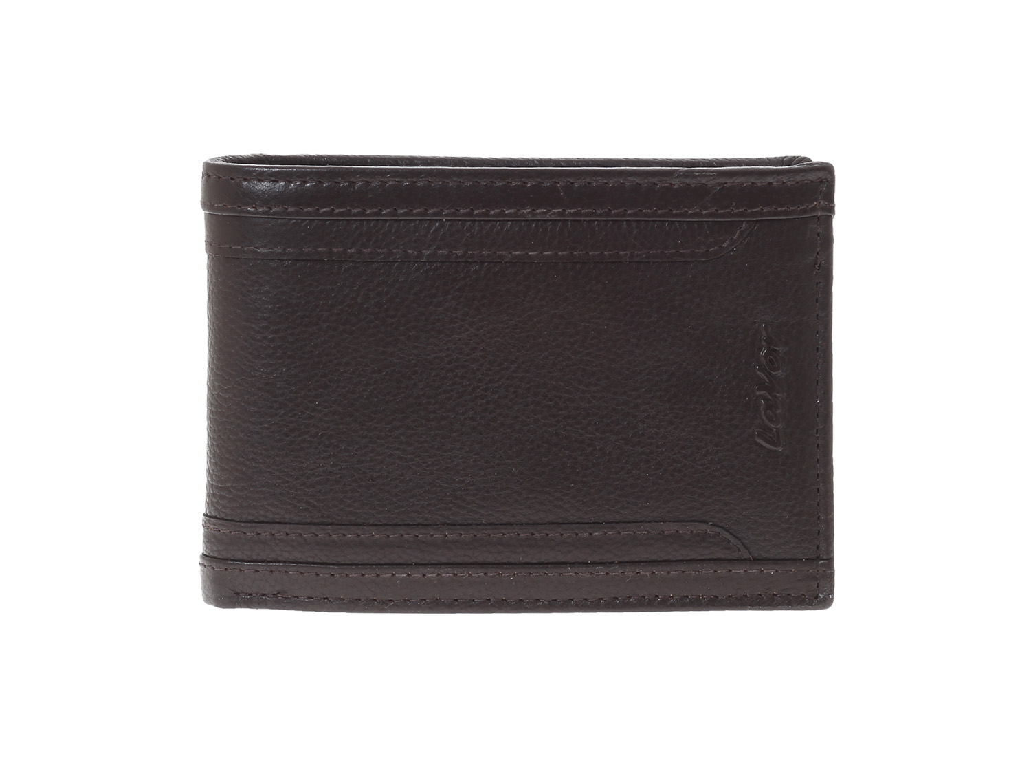LaVor 1-3837 Ανδρικό Δερμάτινο Πορτοφόλι με RFID Καφε