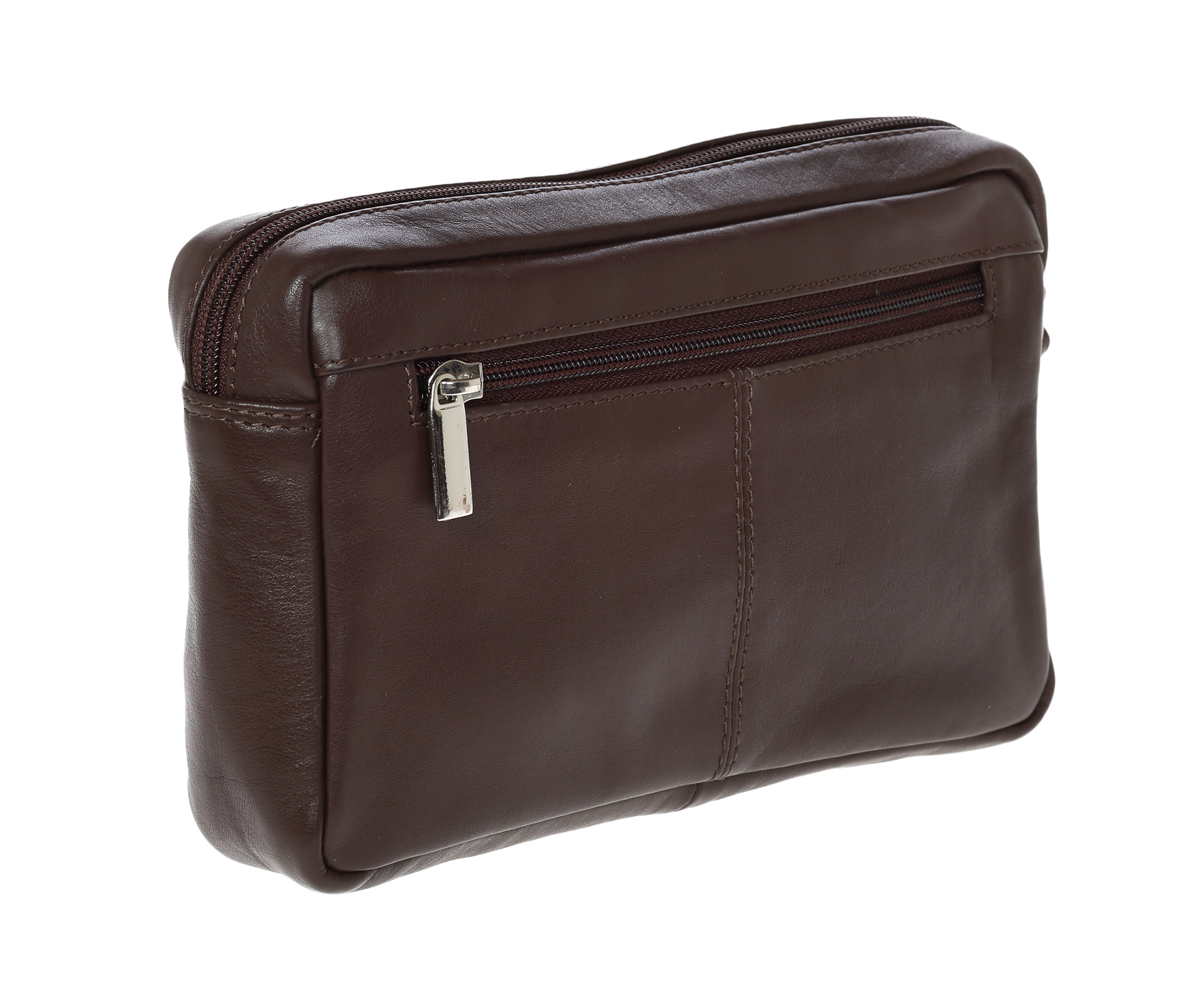 LaVor 1-39 Δερμάτινο Τσαντάκι Καφέ