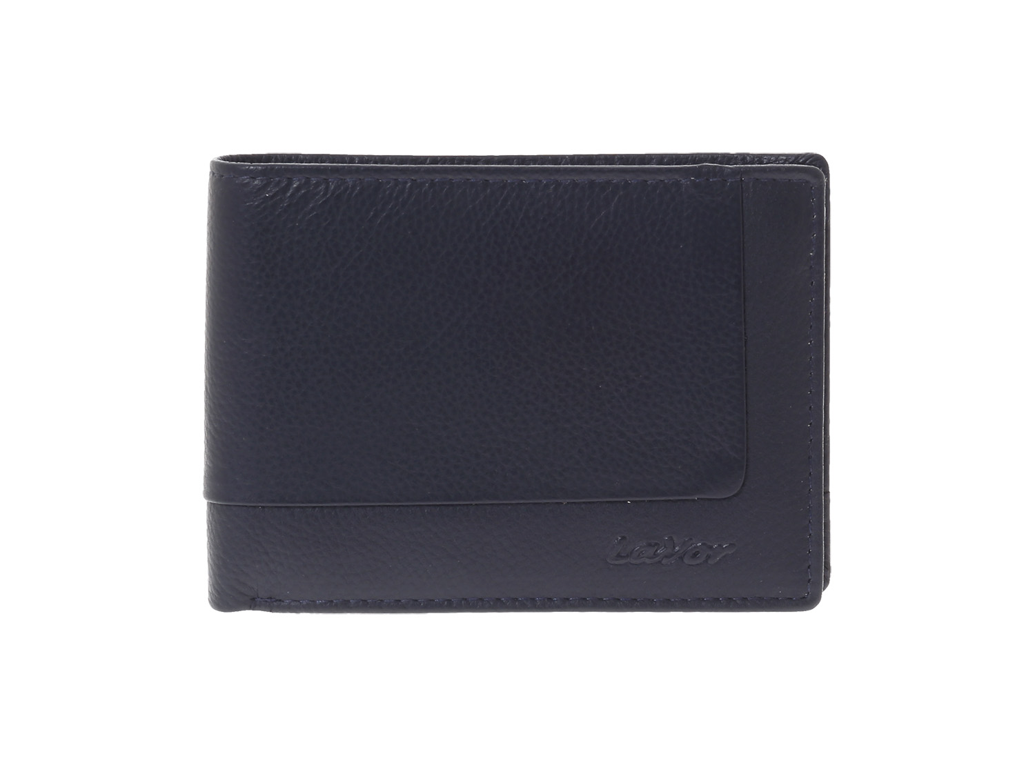 LaVor 1-3838 Ανδρικό Δερμάτινο Πορτοφόλι με RFID Μπλε