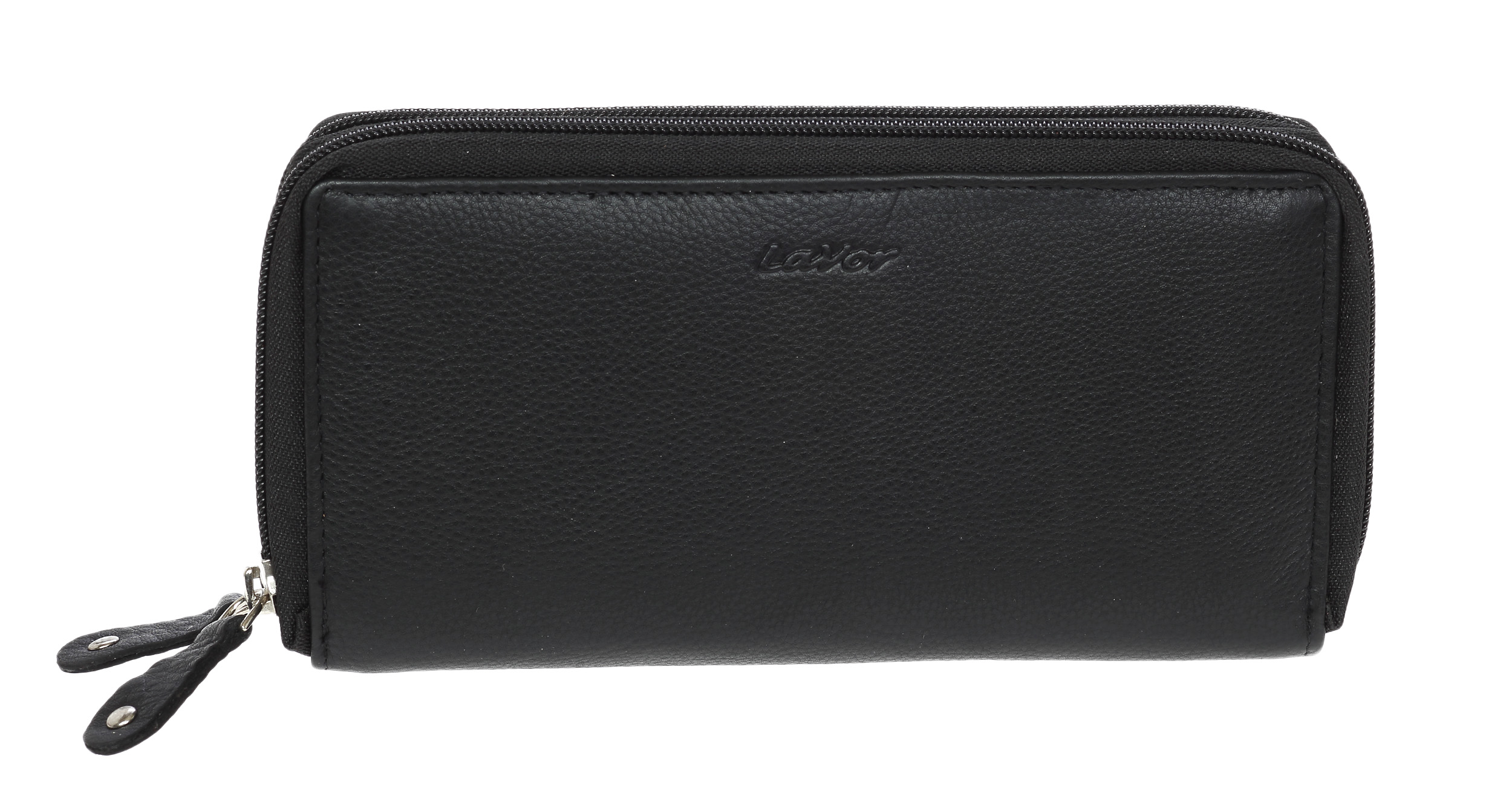 LaVor 1-3719 Γυναικείο Δερμάτινο Πορτοφόλι με RFID Μαύρο