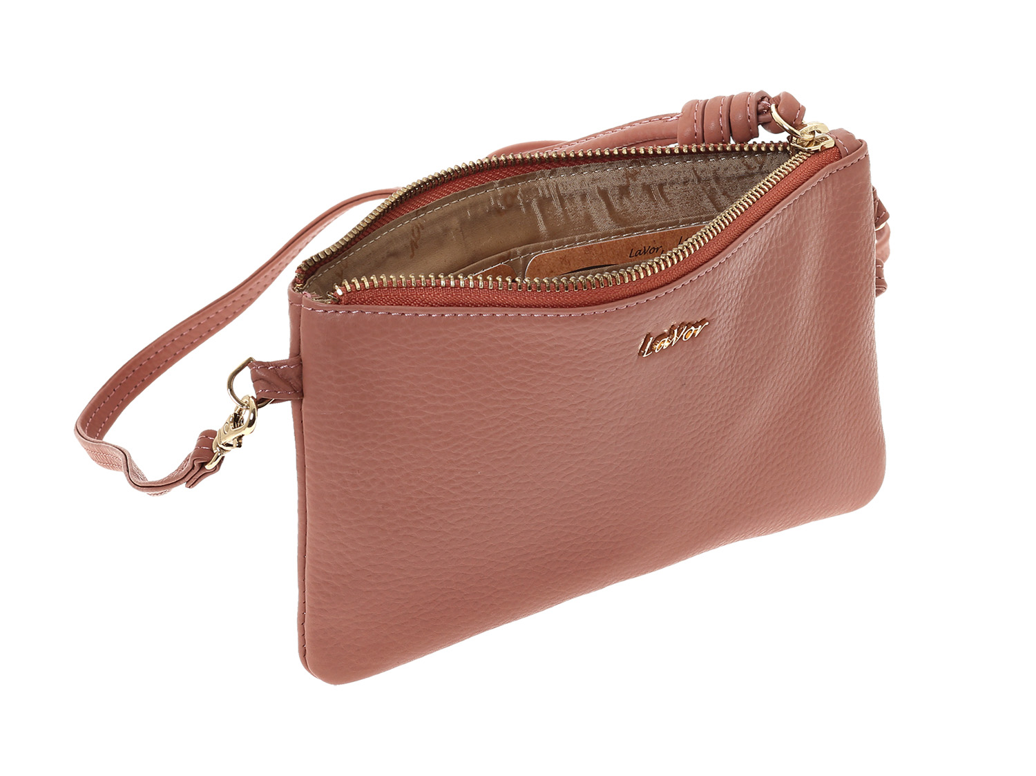 LaVor 1-6033 Γυναικείο Δερμάτινο Τσαντάκι Ροζ LaVor 1-6033 Γυναικείο Δερμάτινο Τσαντάκι Ροζ
