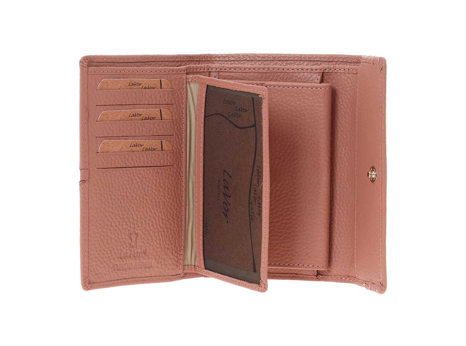 LaVor 1-6157 Γυναικείο Δερμάτινο Πορτοφόλι με Rfid Ροζ LaVor 1-6157 Γυναικείο Δερμάτινο Πορτοφόλι με Rfid Ροζ