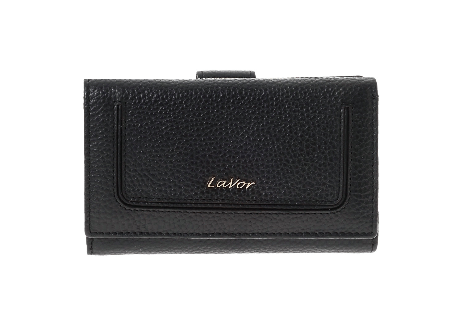 LaVor 1-6158 Γυναικείο Δερμάτινο Πορτοφόλι με Rfid Μαύρο