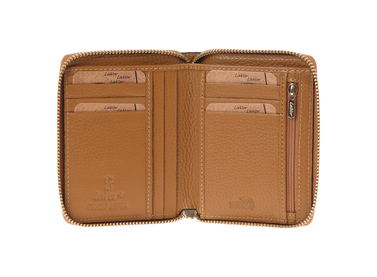 LaVor 1-6167 Γυναικείο Δερμάτινο Πορτοφόλι με Rfid Ταμπά