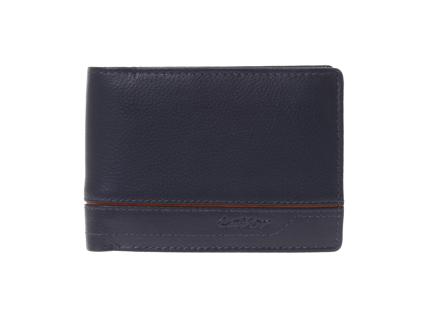 LaVor 1-3834 Ανδρικό Δερμάτινο Πορτοφόλι με RFID Μπλε