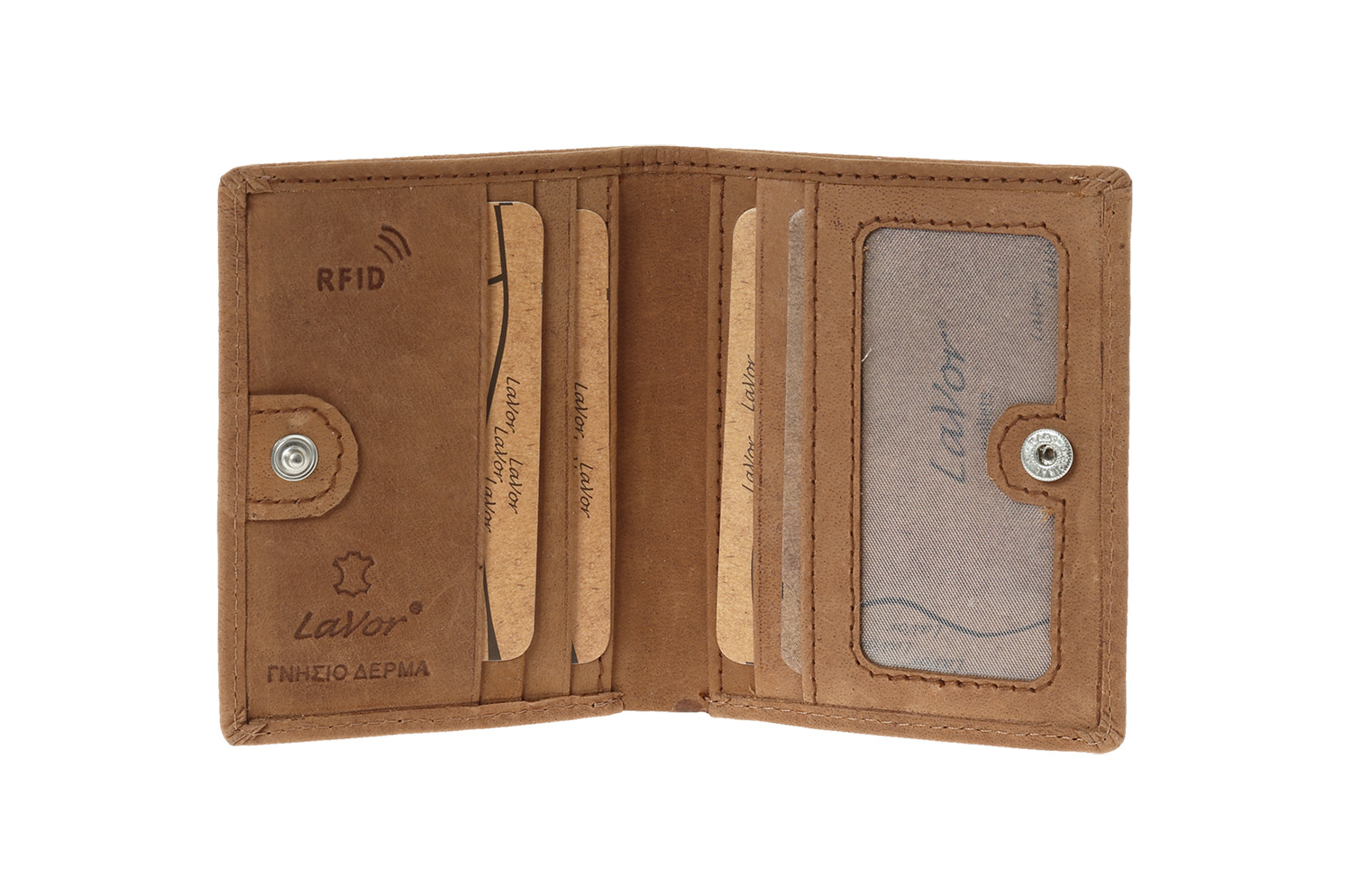 LaVor 1-3826 Ανδρικό Δερμάτινο Πορτοφόλι με RFID Crunch LaVor 1-3826 Ανδρικό Δερμάτινο Πορτοφόλι με RFID Crunch
