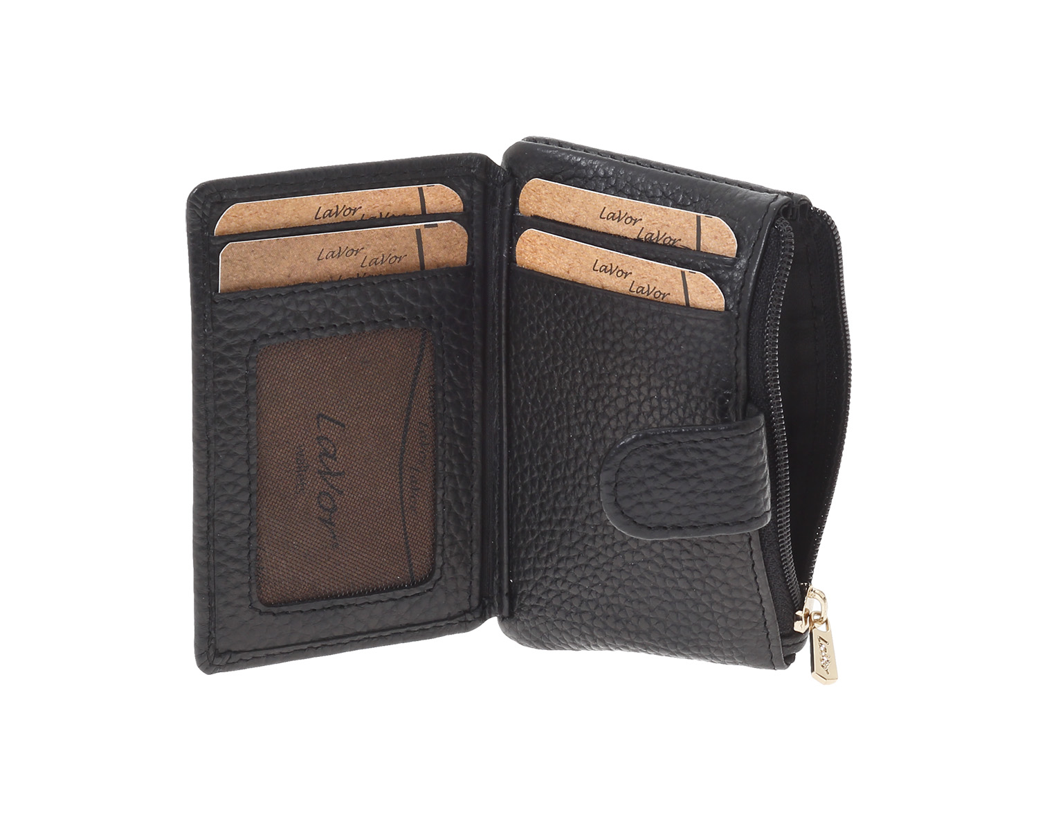 LaVor 1-6169 Γυναικείο Δερμάτινο Πορτοφόλι με Rfid Μαύρο LaVor 1-6169 Γυναικείο Δερμάτινο Πορτοφόλι με Rfid Μαύρο