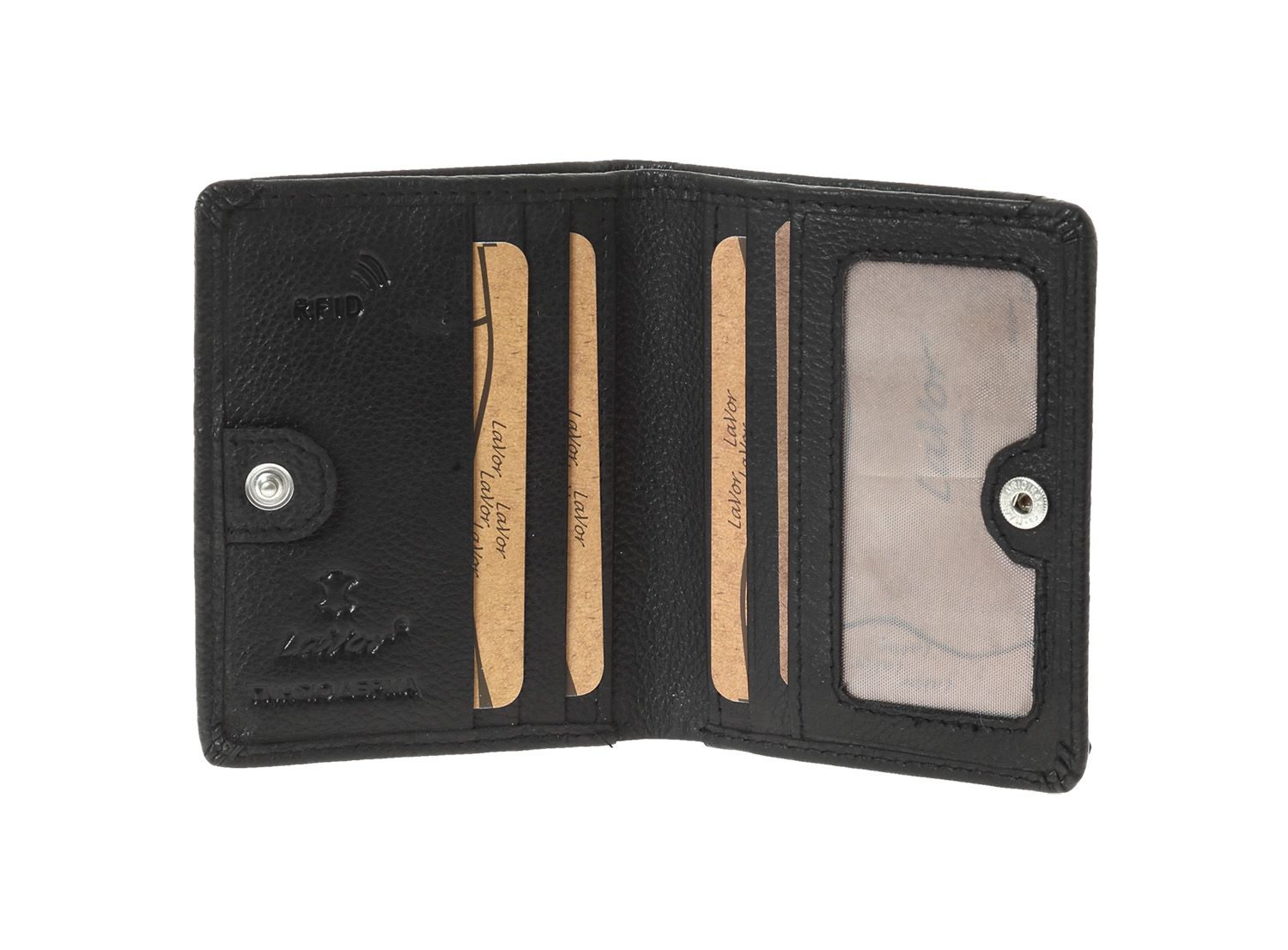 LaVor 1-3826 Ανδρικό Δερμάτινο Πορτοφόλι με RFID Μαύρο LaVor 1-3826 Ανδρικό Δερμάτινο Πορτοφόλι με RFID Μαύρο