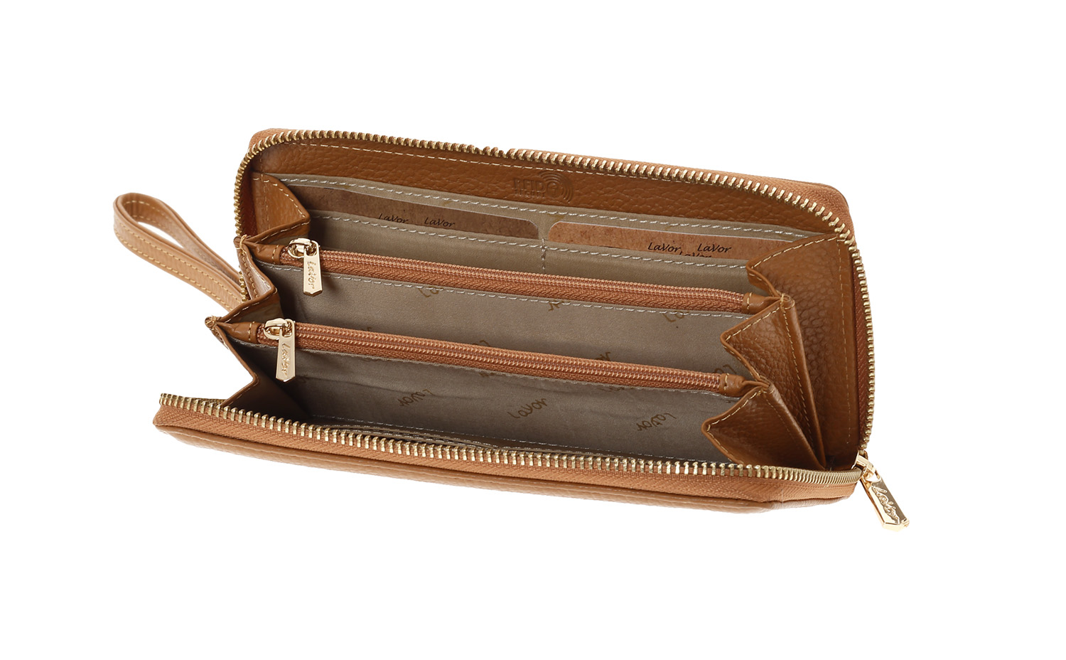 LaVor 1-6160 Γυναικείο Δερμάτινο Πορτοφόλι με Rfid Ταμπά