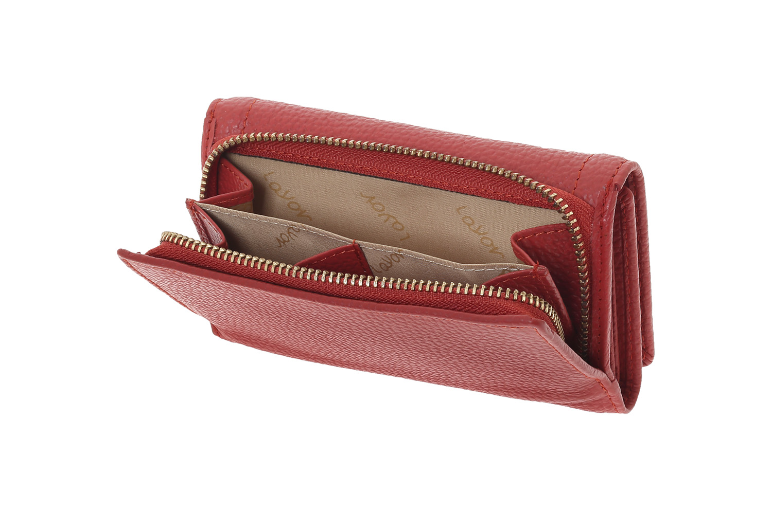 LaVor 1-6156 Γυναικείο Δερμάτινο Πορτοφόλι με Rfid Τερακότα