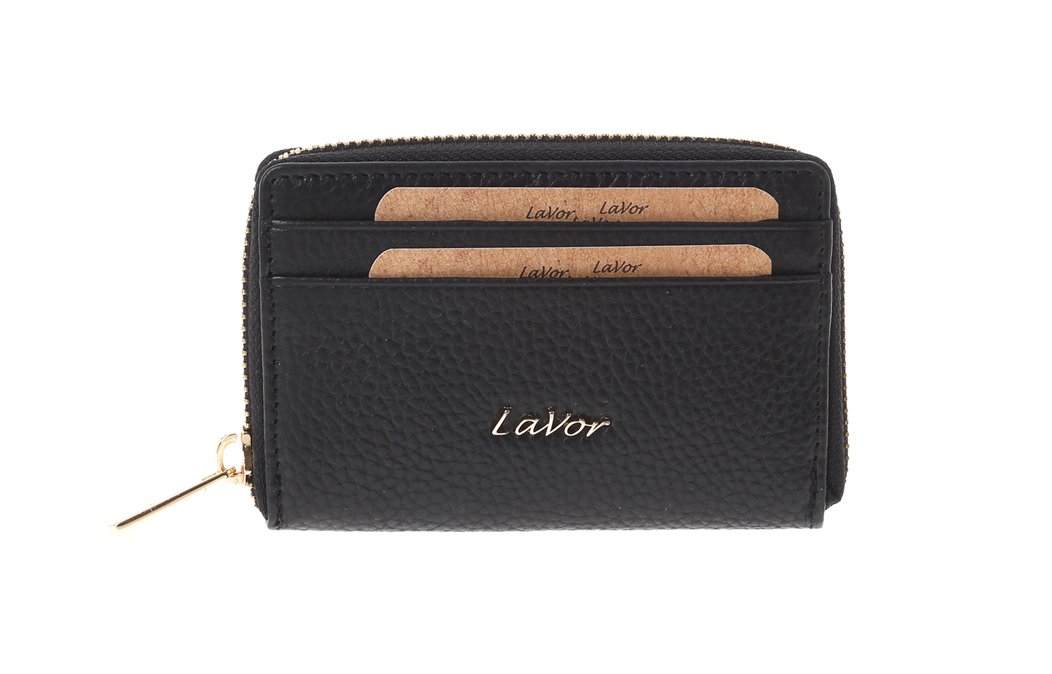 LaVor 1-6166 Γυναικείο Δερμάτινο Πορτοφόλι με Rfid Μαύρο